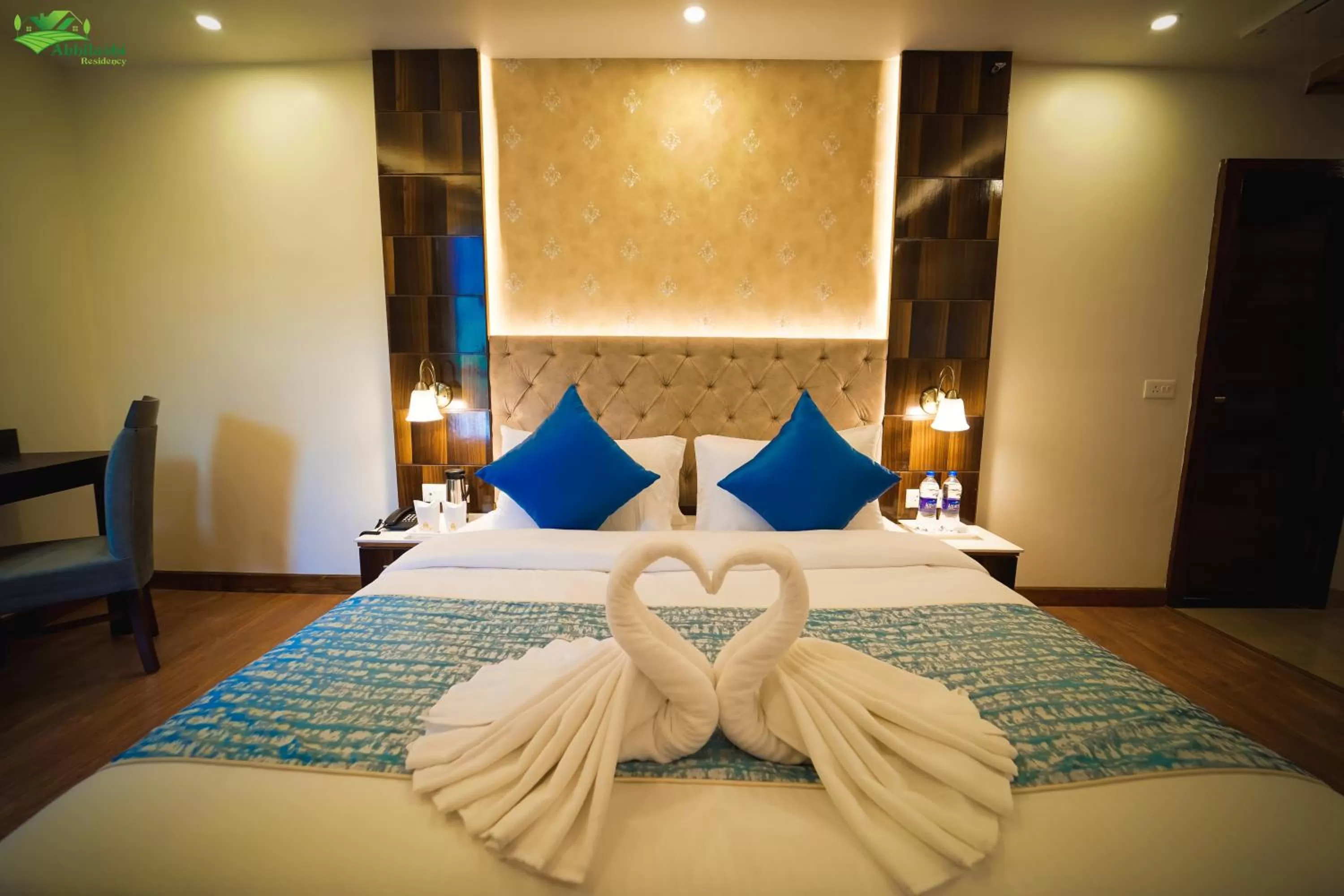 Bedroom, Bed in Abhilashi Residency & Spa - Centrally Heated & Air Cooled