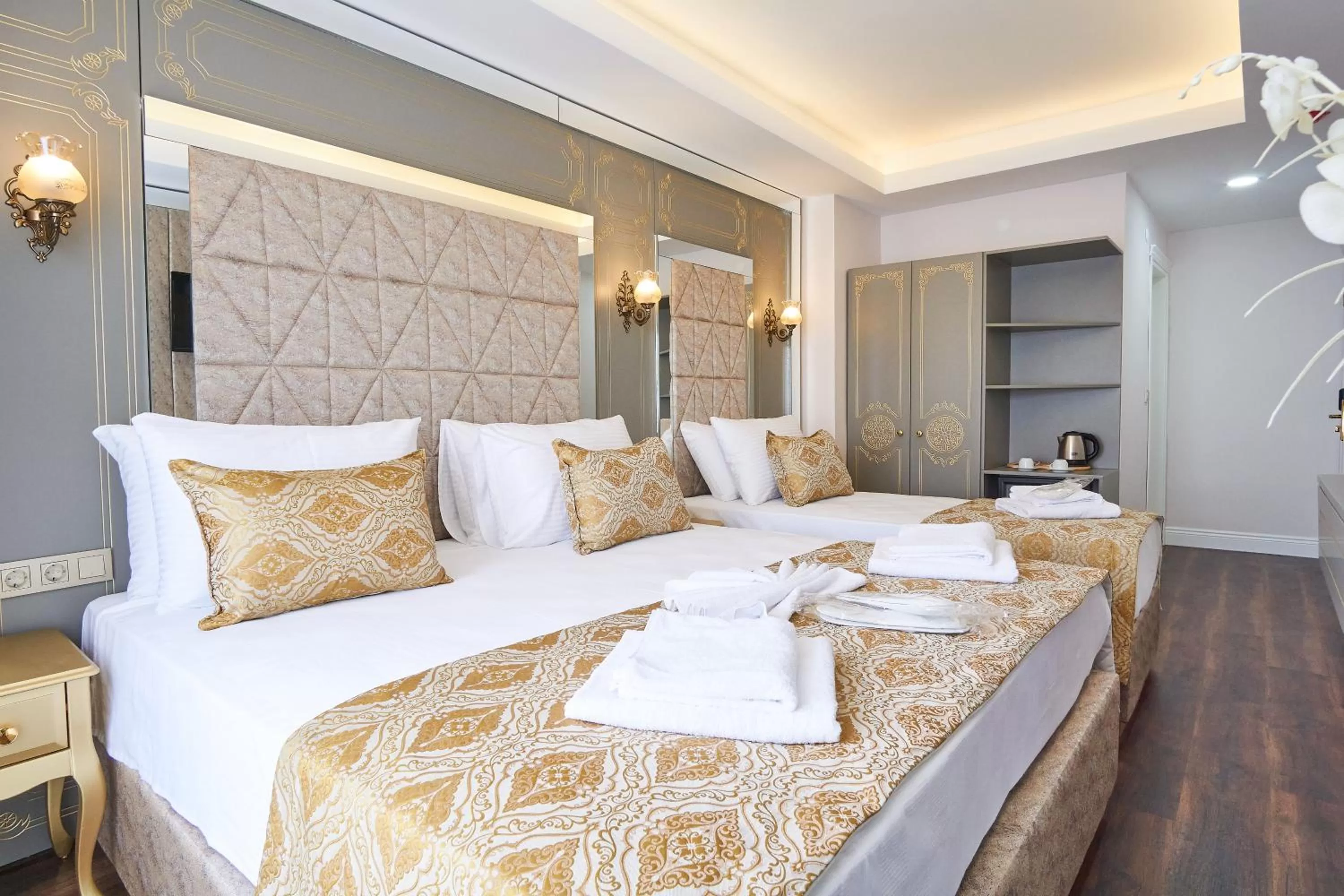 Bed in Sultan Suleyman Palace Hotel & Spa
