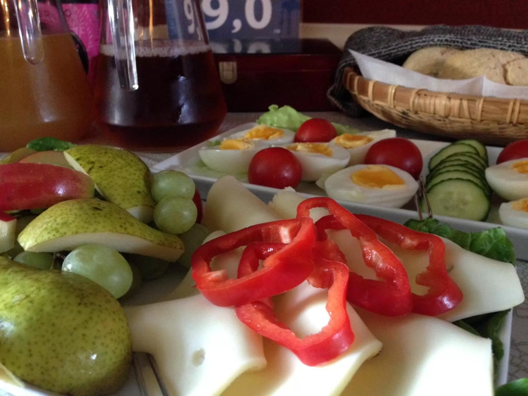 Buffet breakfast in Birkende Bed and Breakfast