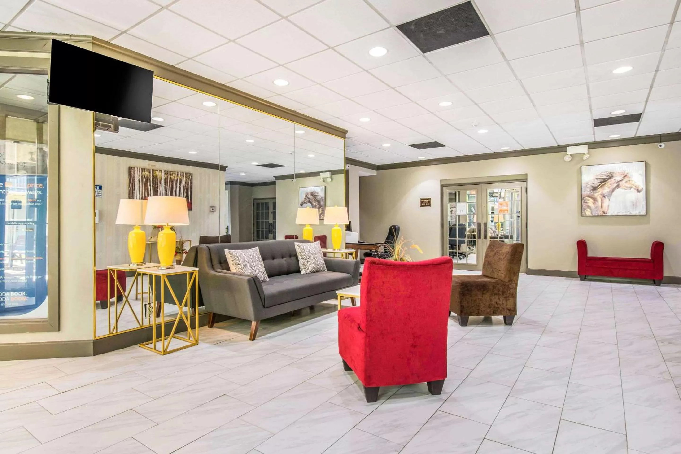 Lobby or reception in Quality Inn & Suites York East