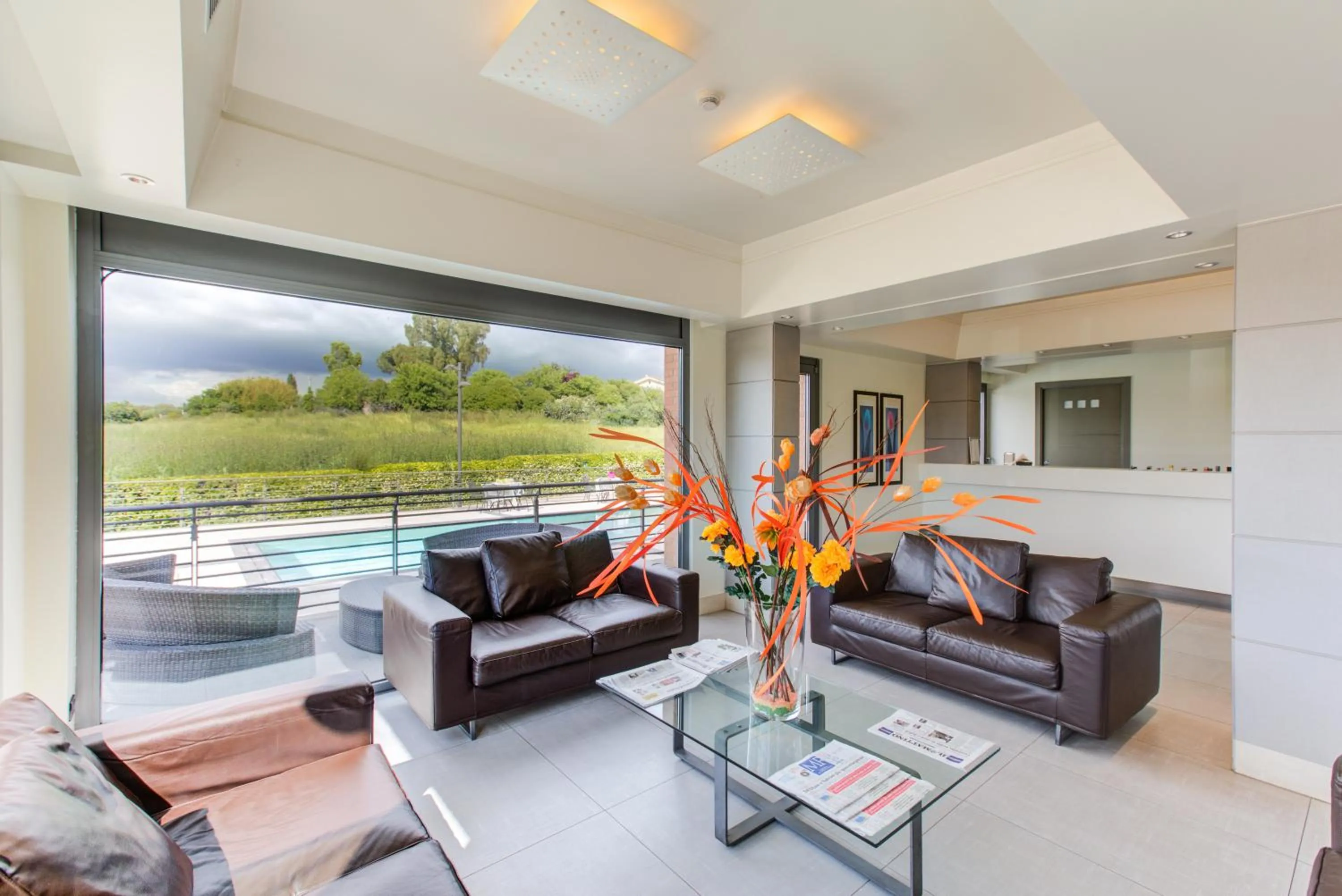 Lobby or reception in Ardeatina Park Hotel