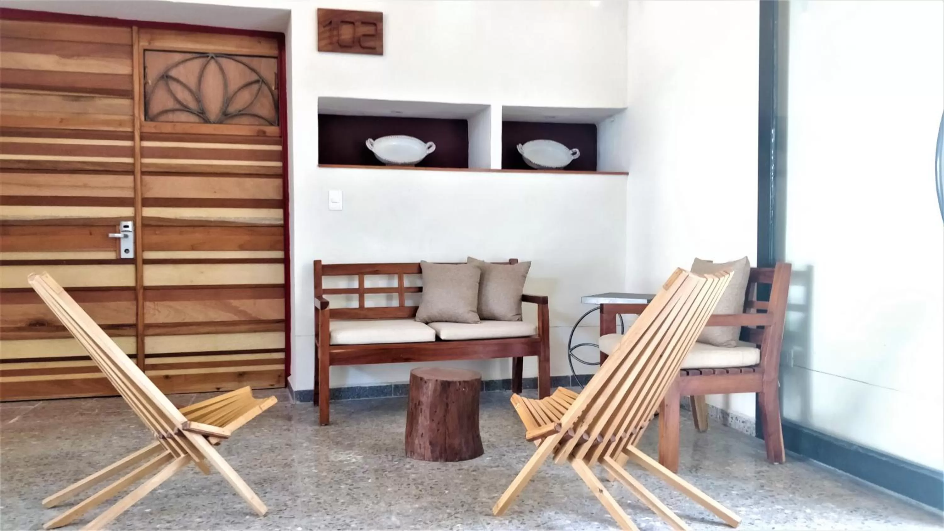 Decorative detail in Hotel Urban