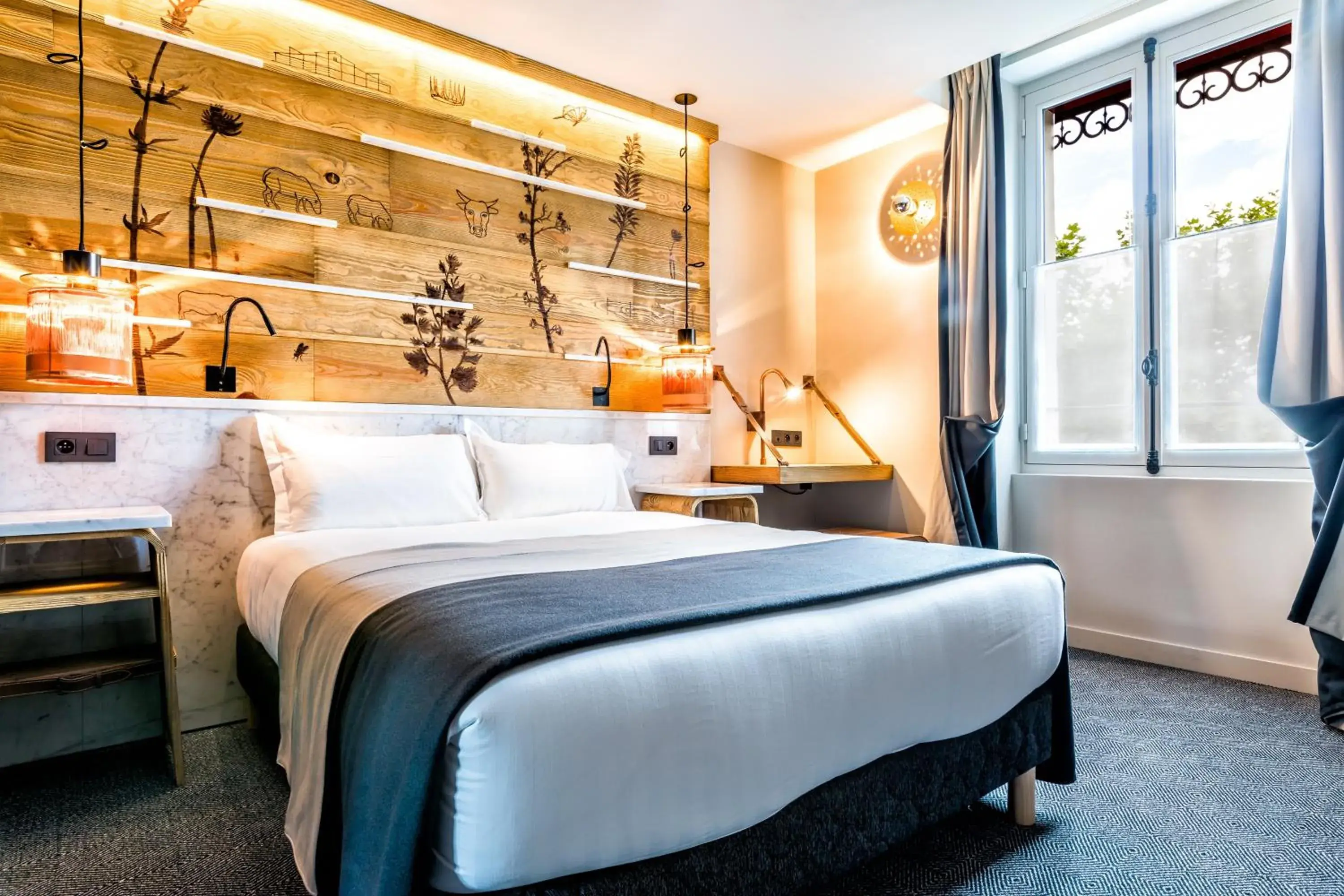 Superior Double Room in Hotel Restaurant Au Boeuf Couronné Superior Double Room in Hotel Restaurant Au Boeuf Couronné