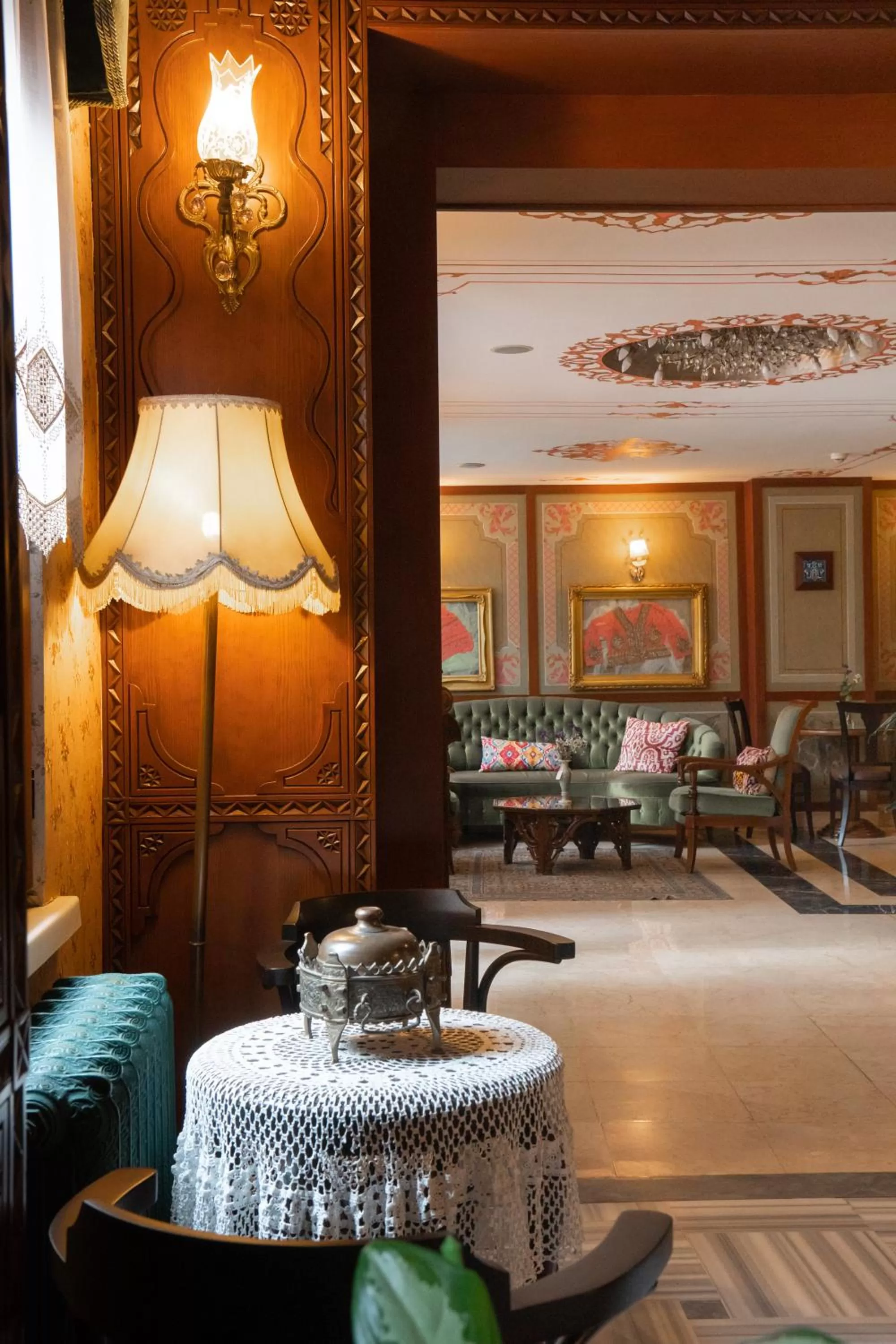 Lobby or reception in Hotel Niles Istanbul