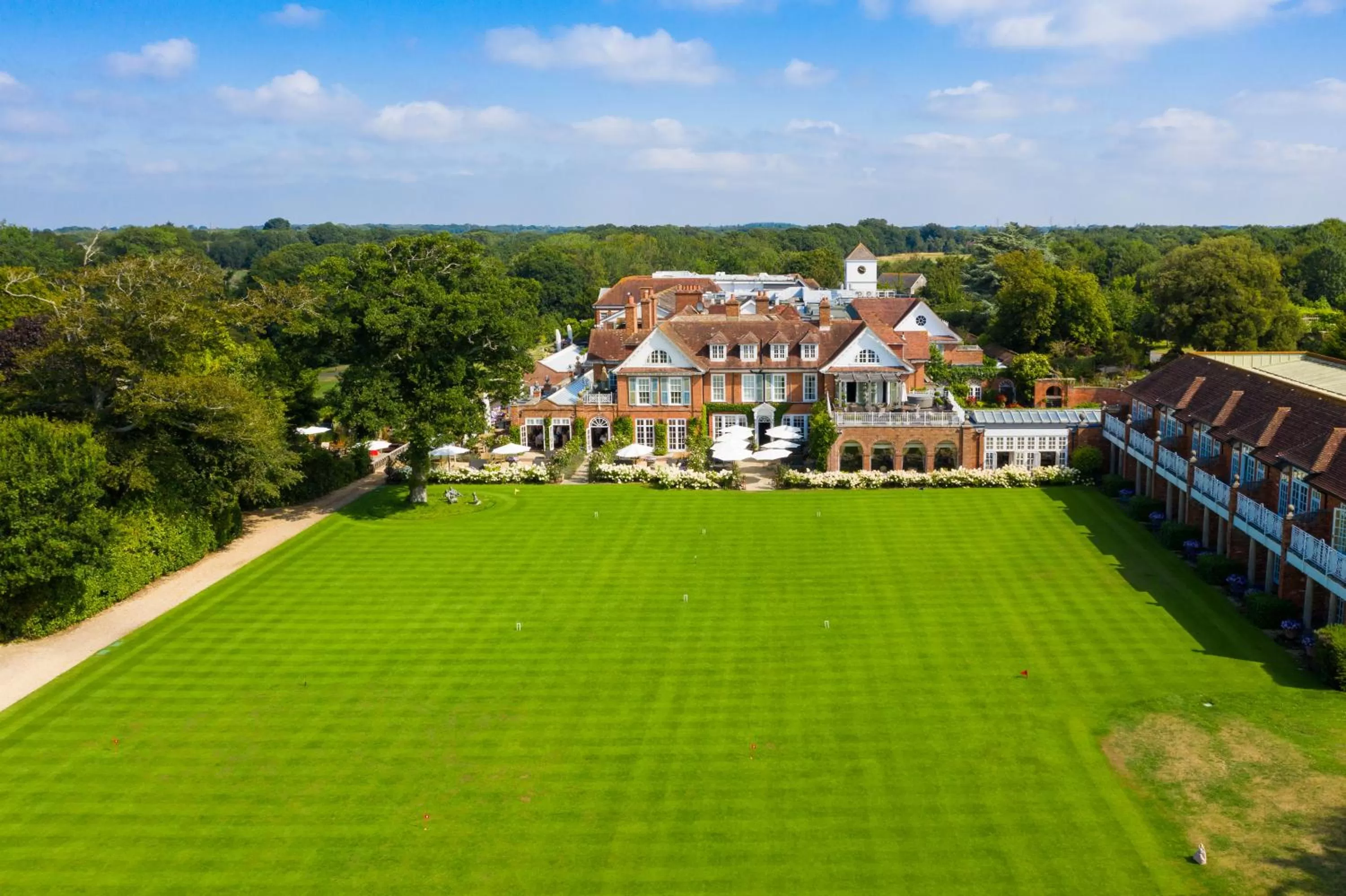 Bird's eye view in Chewton Glen Hotel - an Iconic Luxury Hotel