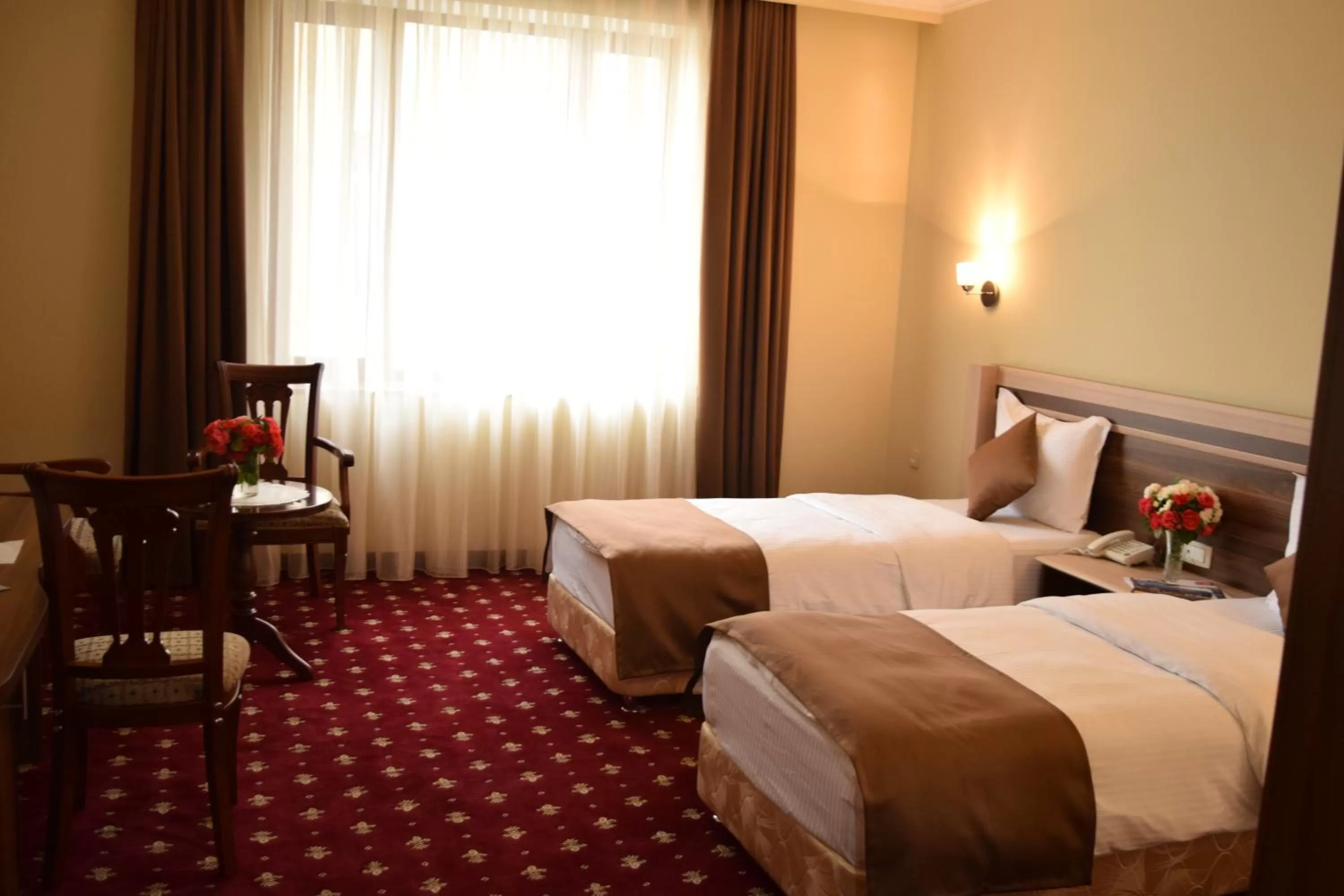 Bed in Artsakh Hotel