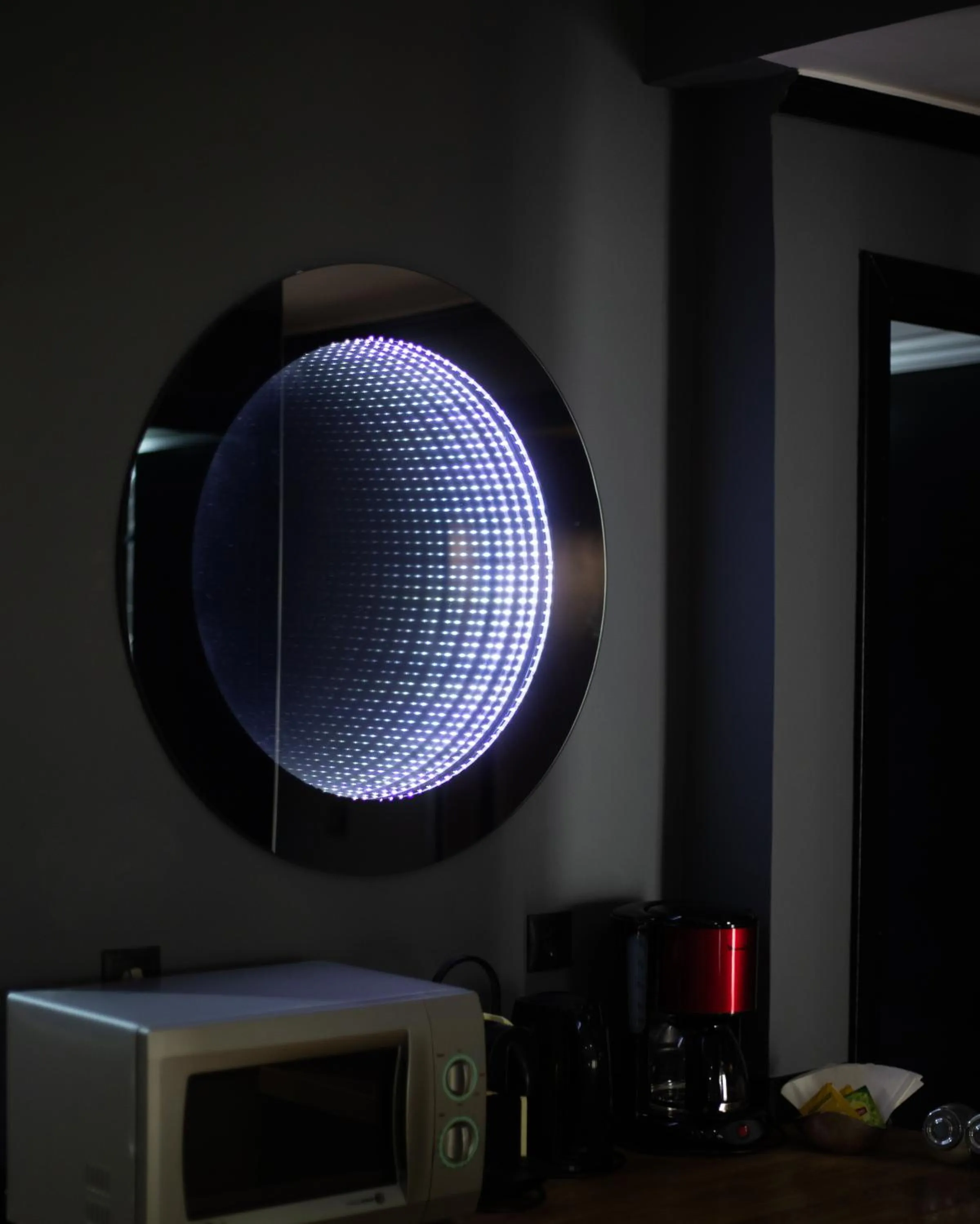 Kitchen or kitchenette in Andromeda Suites