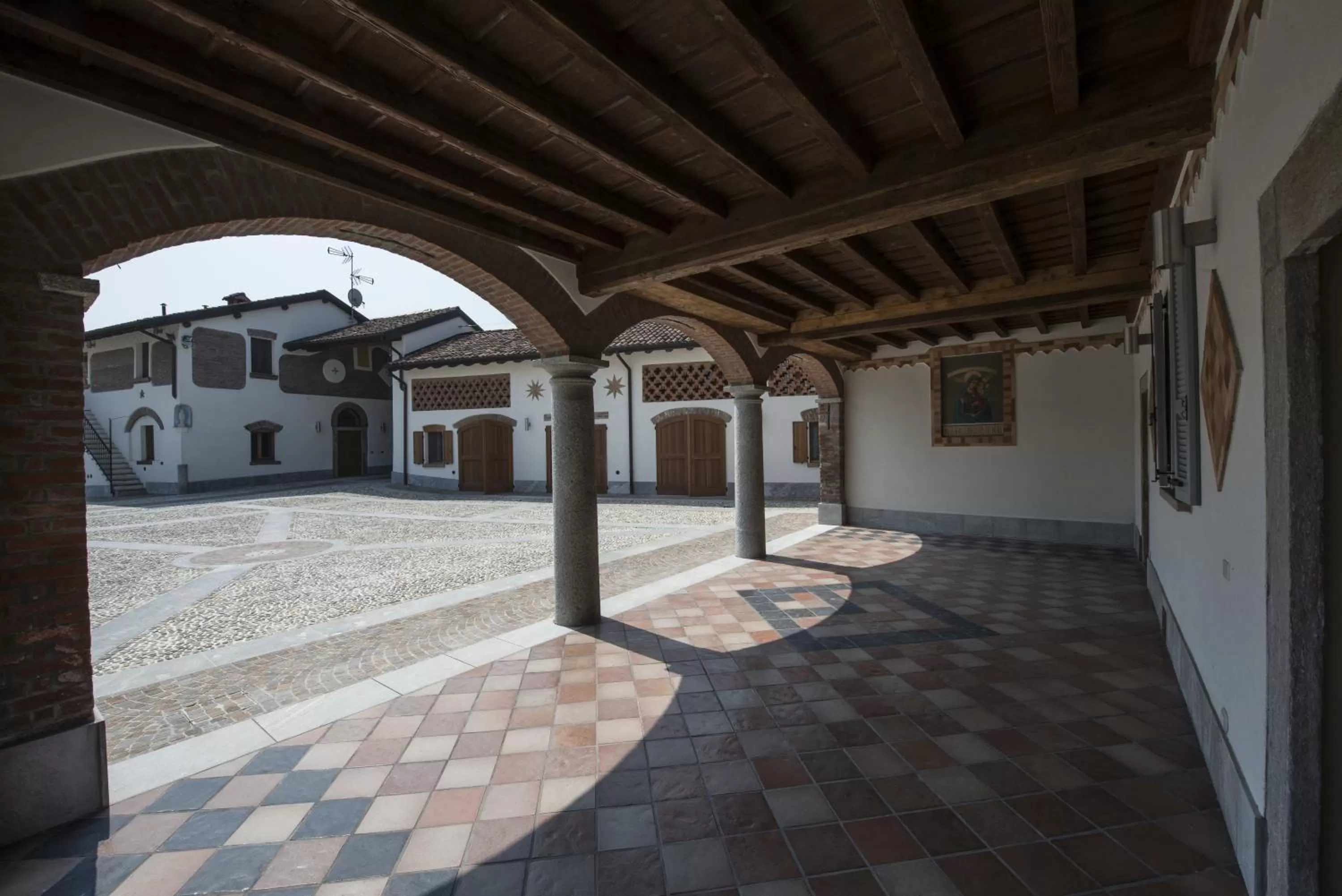 Patio in Hotel Sesmones