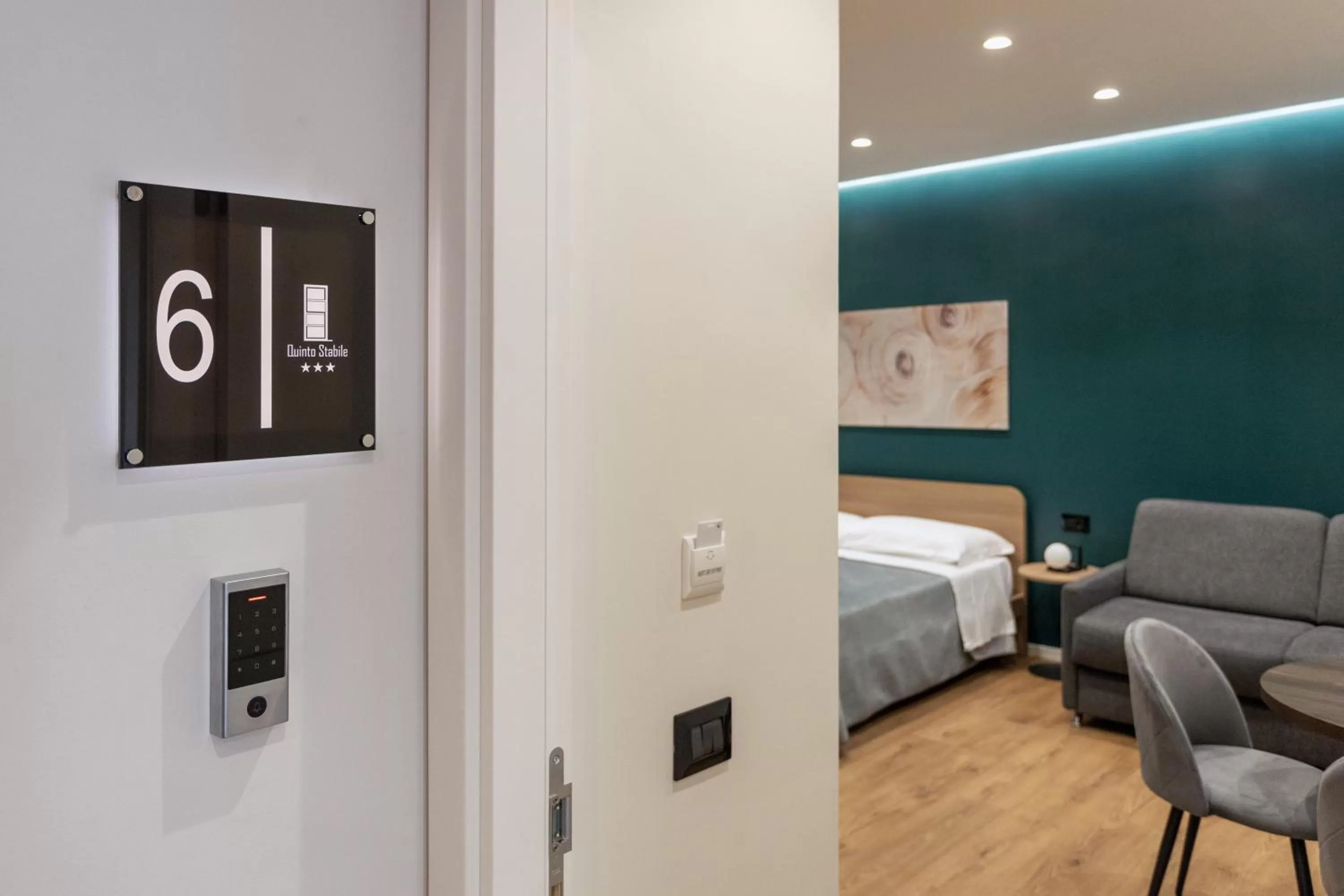 Bed in Quinto Stabile Rooms&Suite