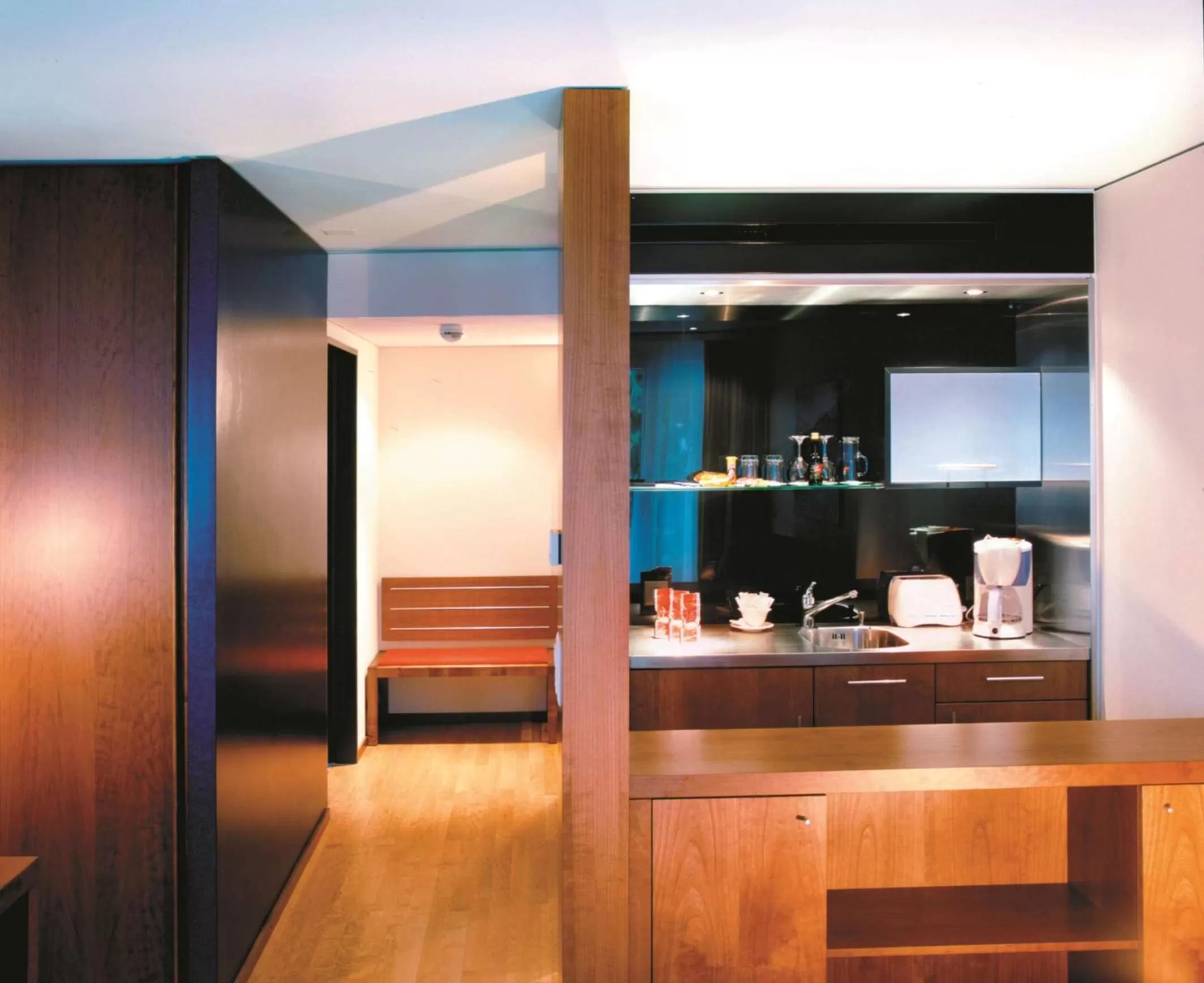 Kitchen or kitchenette in Radisson Blu Hotel, St. Gallen