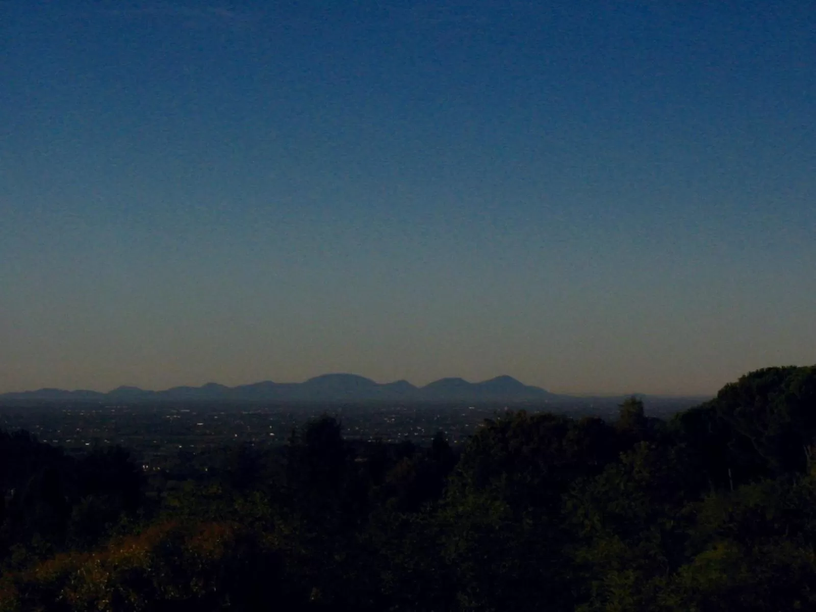Natural landscape in Villa Scalabrini
