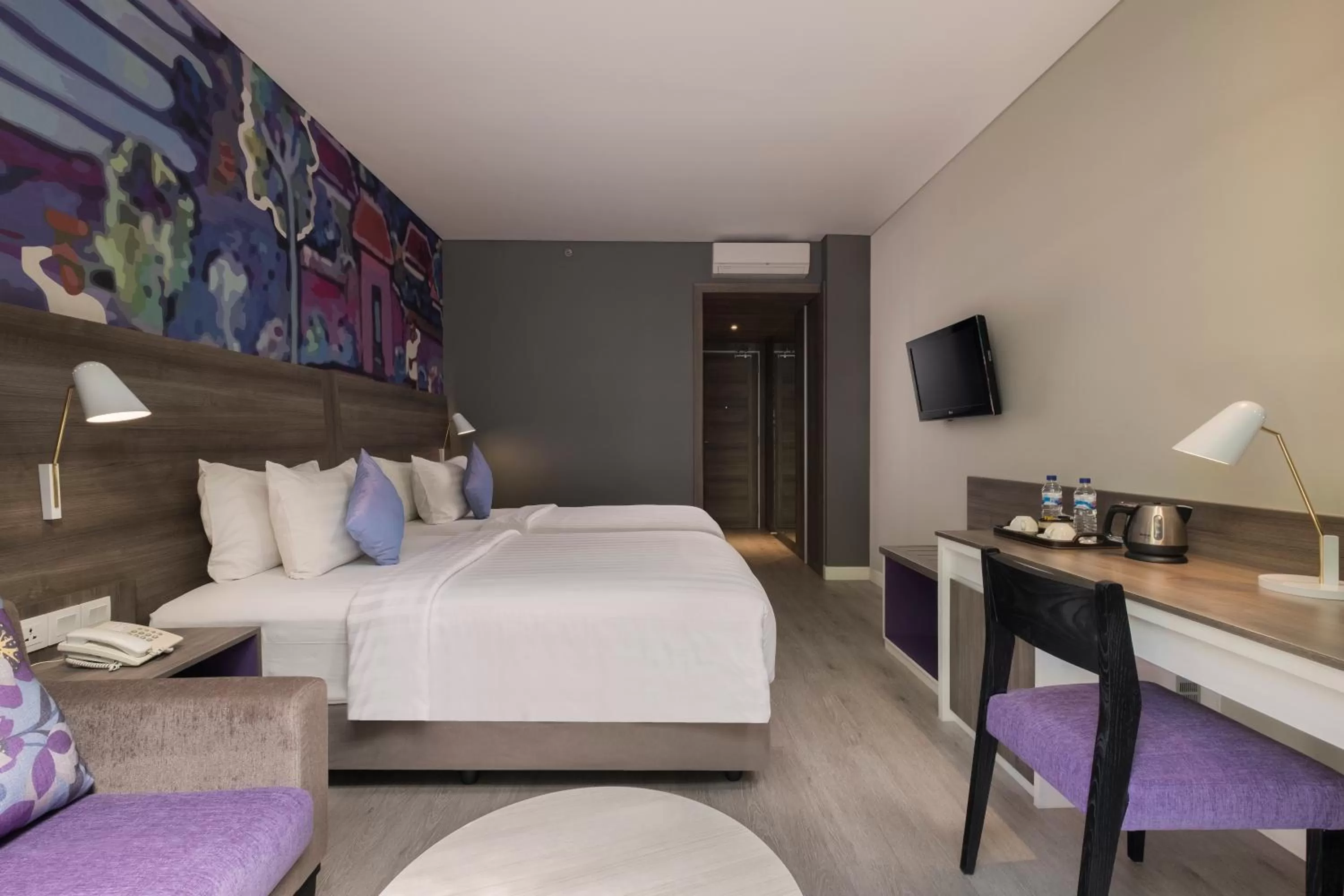 Bed in Wyndham Garden Kuta Beach Bali