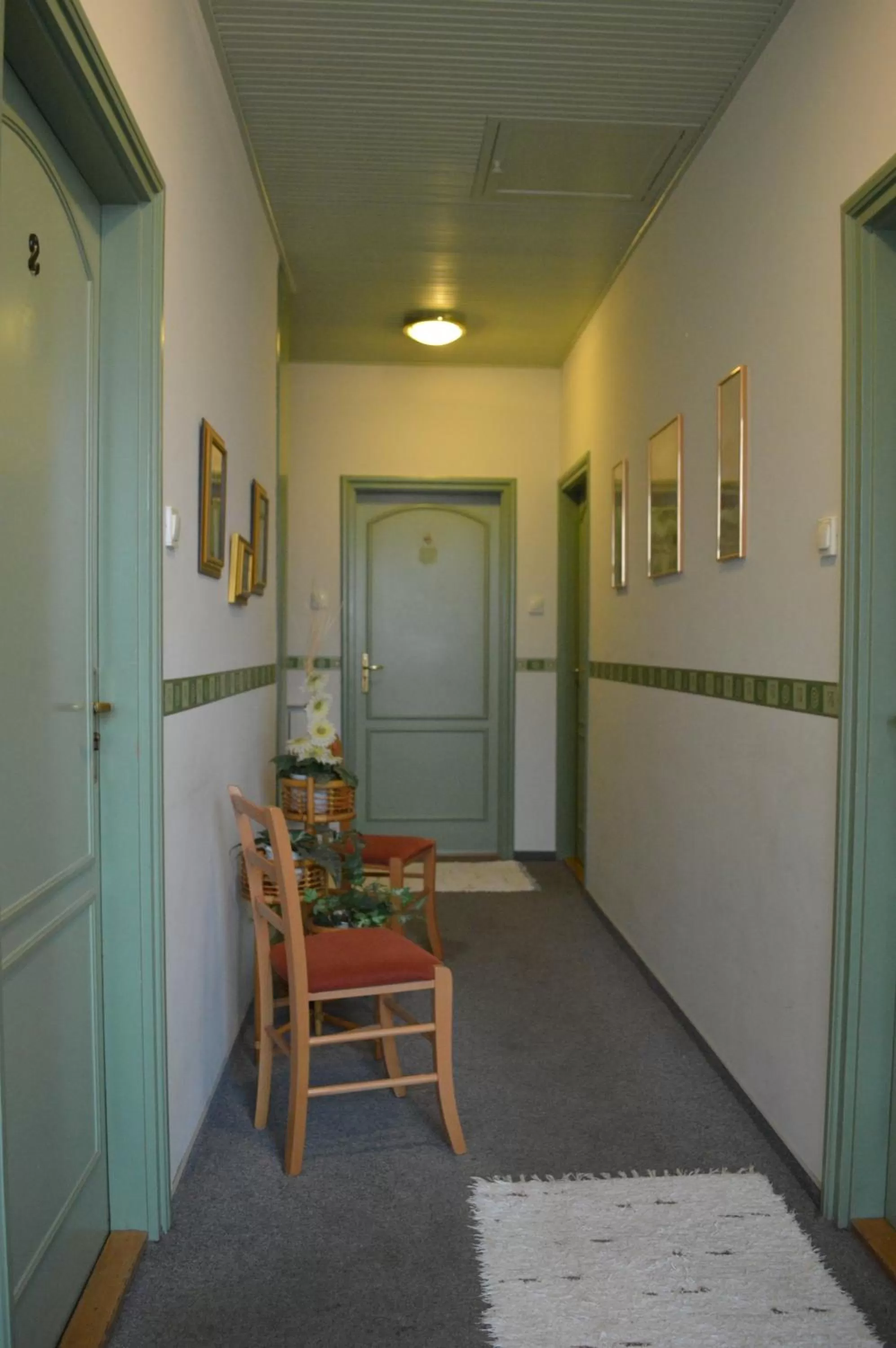 Decorative detail in Muskátli Panzió