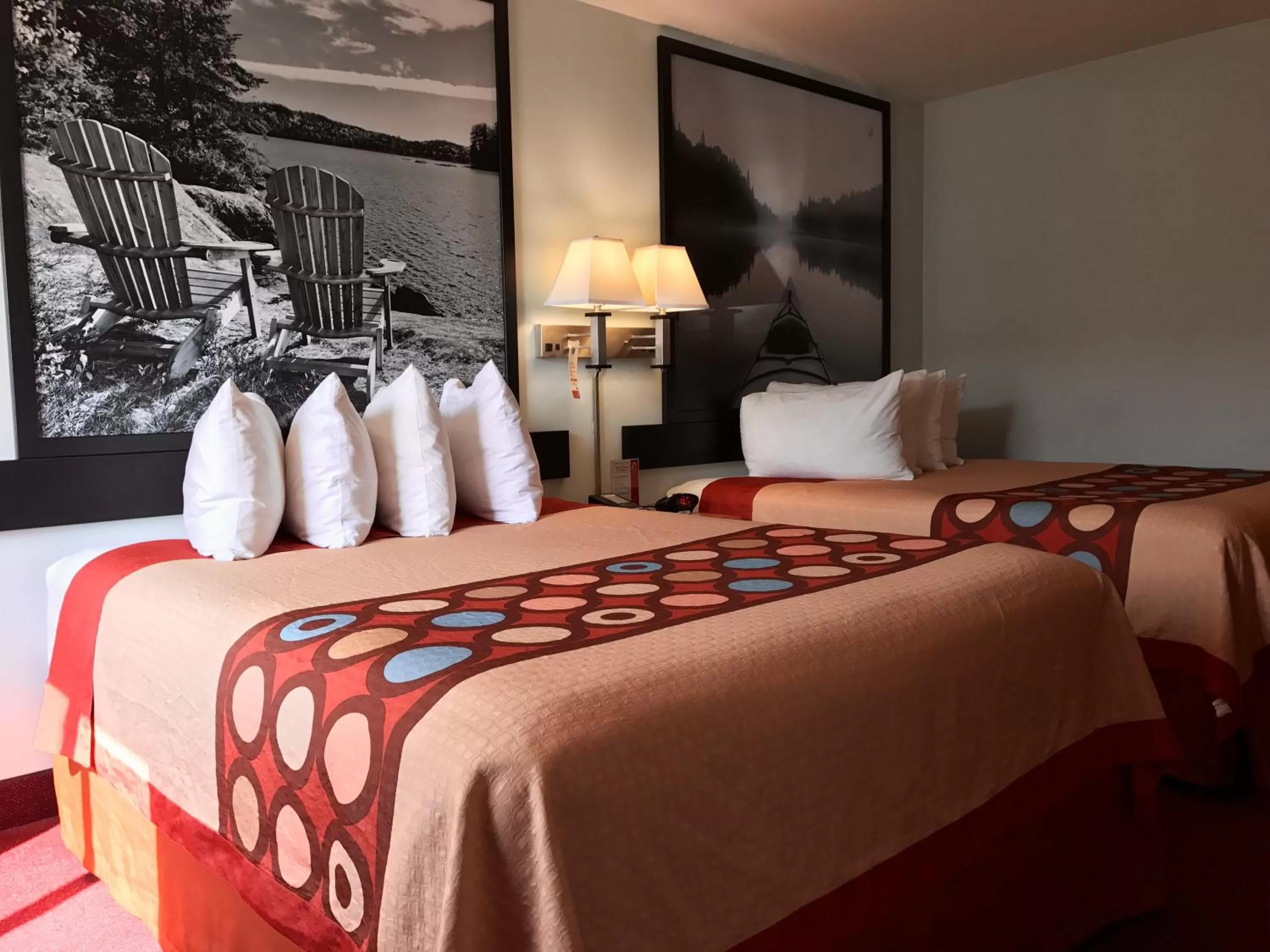 Bed in Super 8 by Wyndham Kindersley