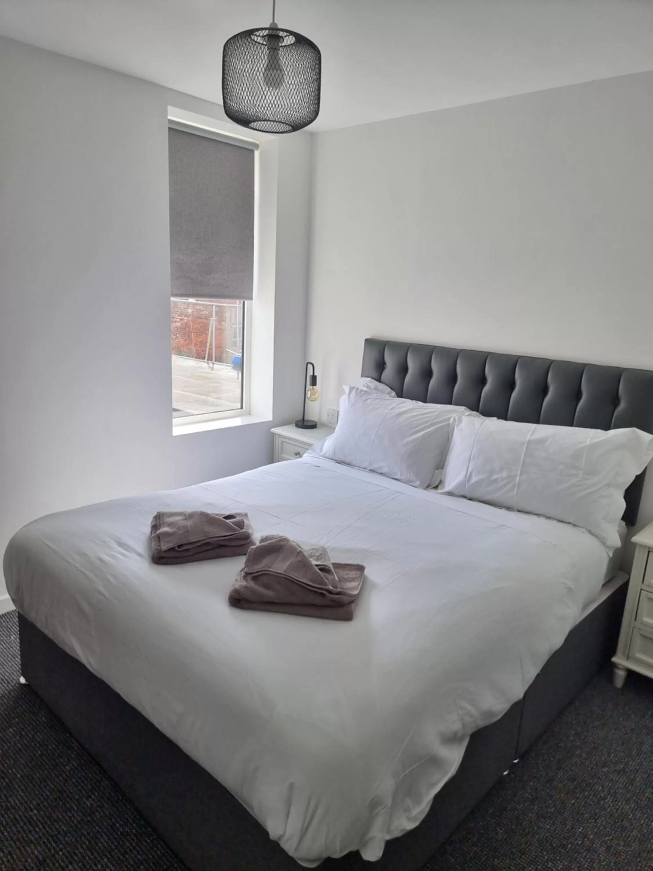 Bed in Langley House Hotel