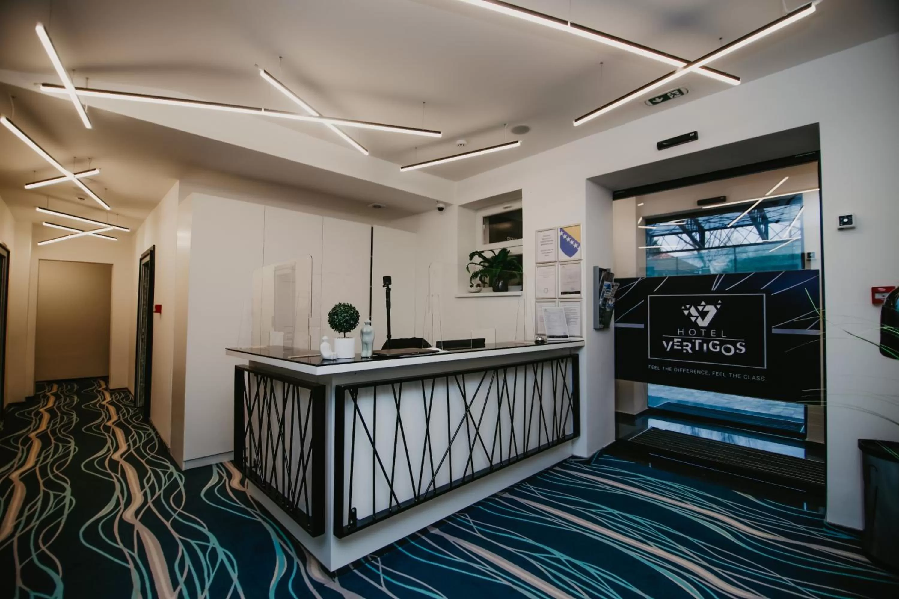 Lobby or reception in Hotel Vertigos