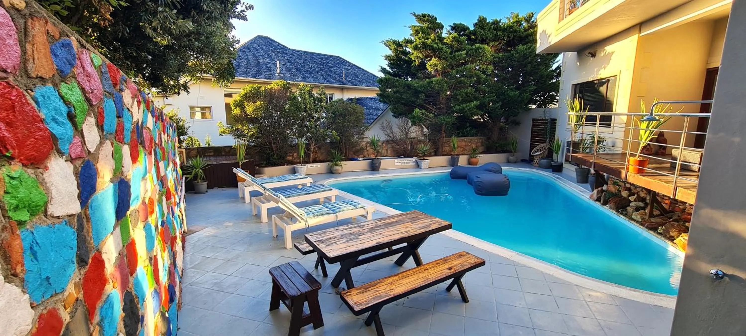 Pool view in African Groove Camps Bay