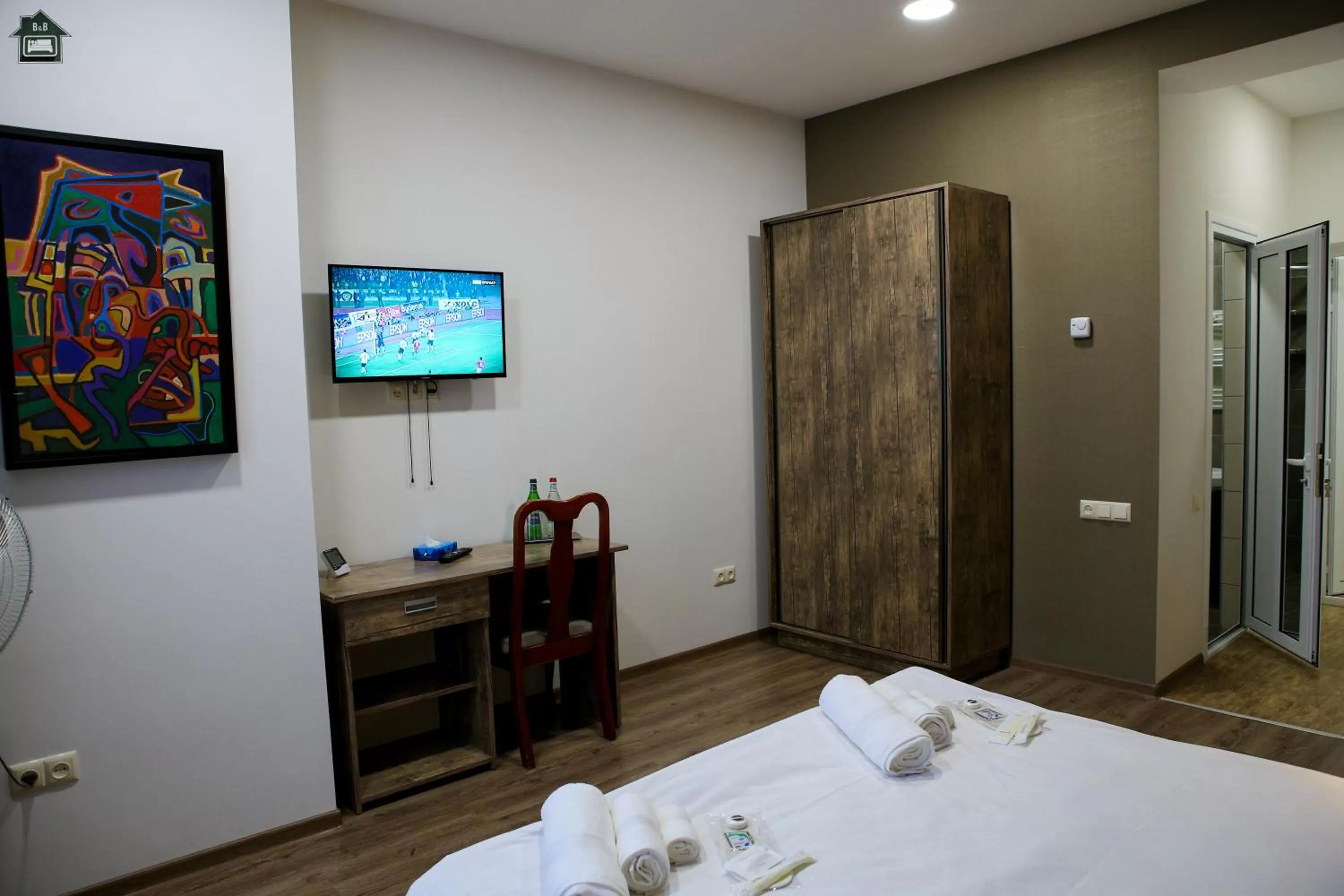 TV/Entertainment Center in Guest House in Gyumri