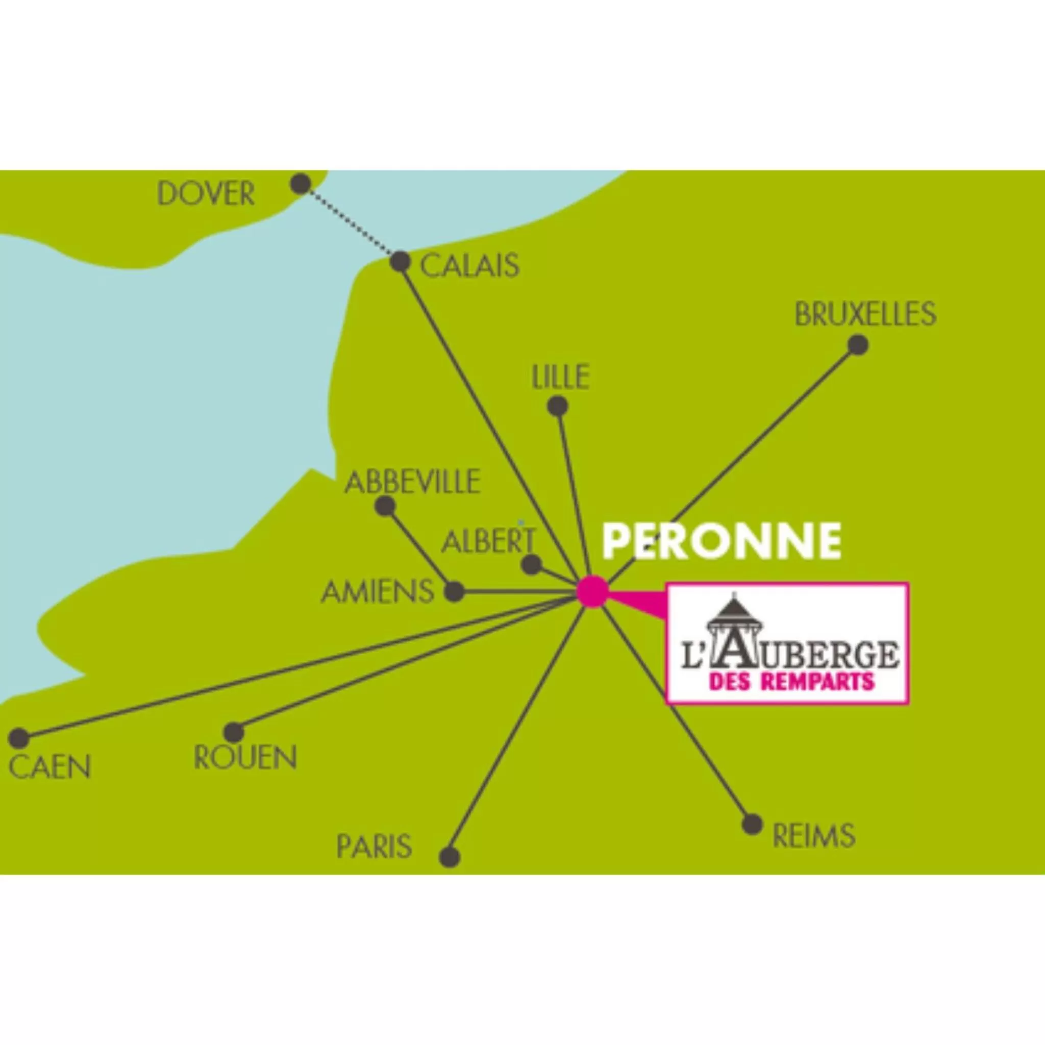 Property logo or sign in Auberge des Remparts