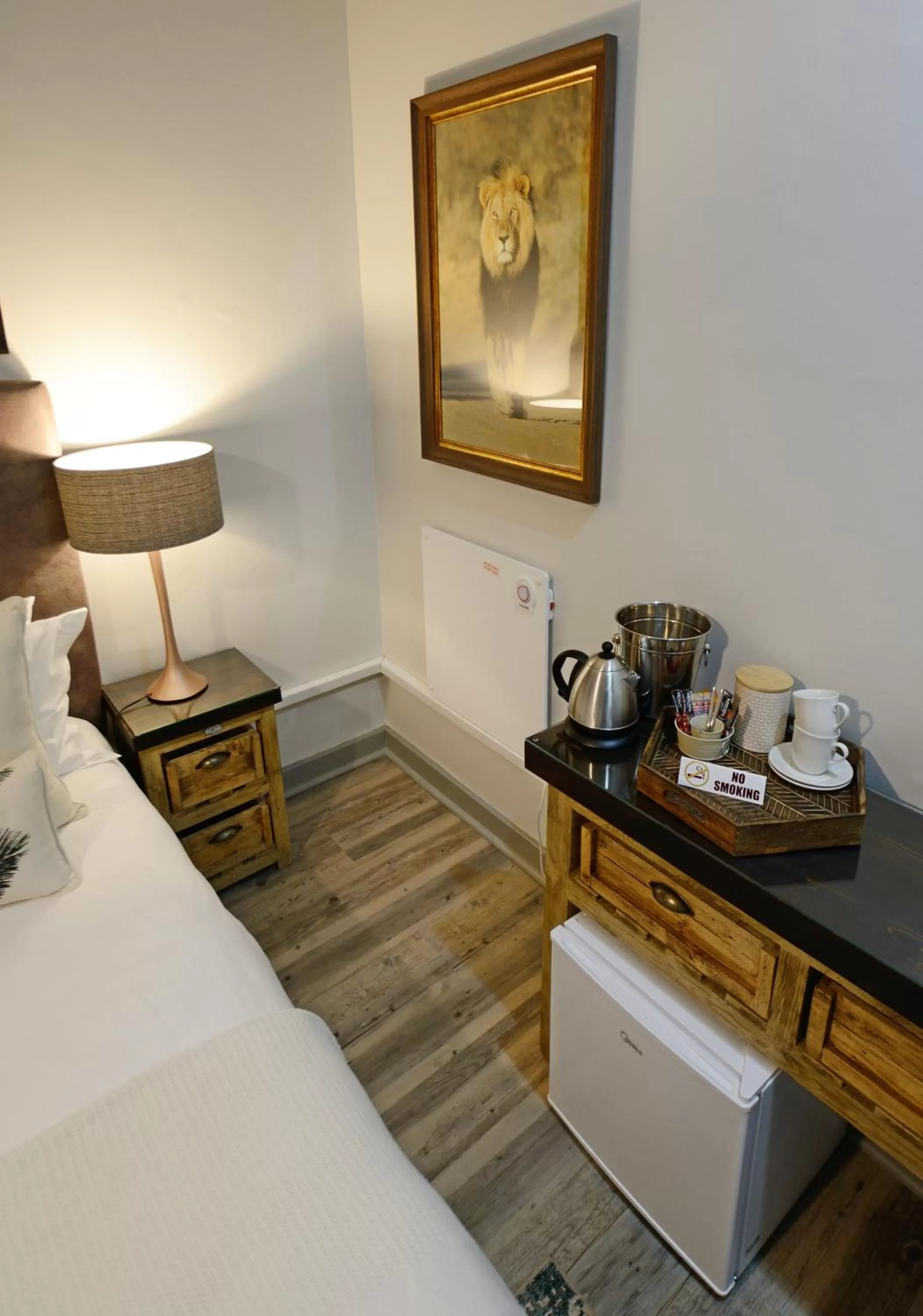 Bed in Jonkershoek Guest Farm