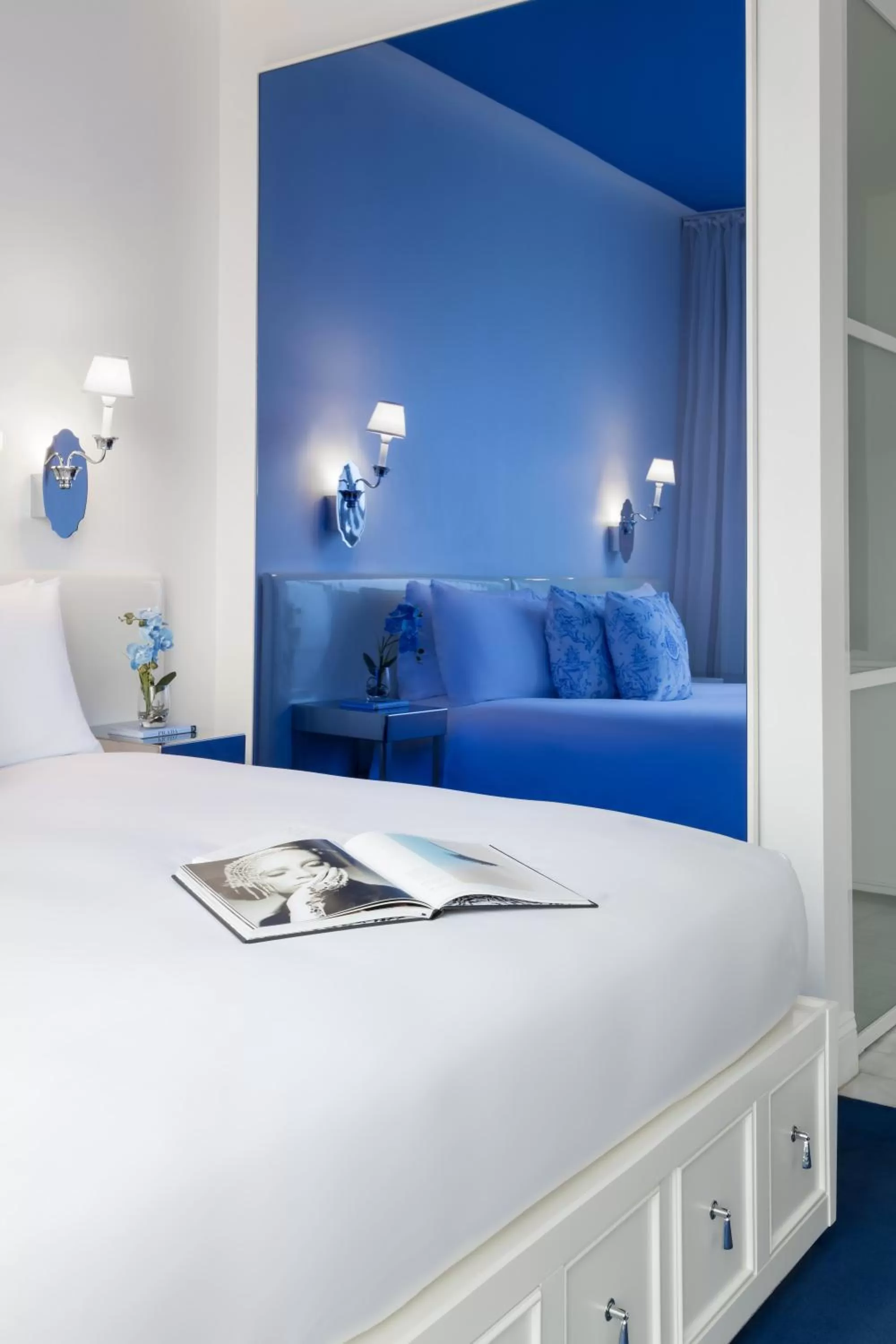 Decorative detail, Bed in NoMo SoHo