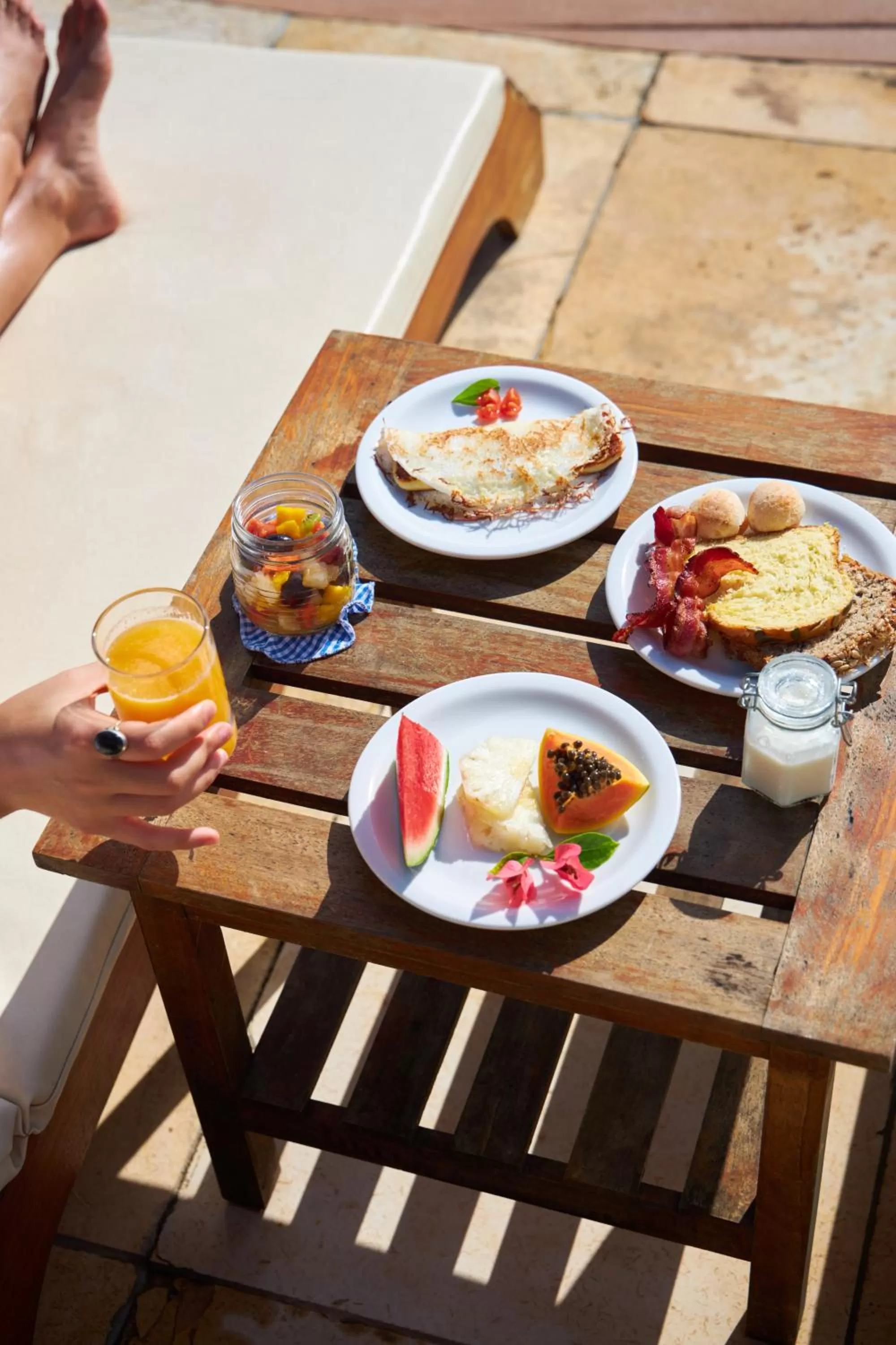 Breakfast in Kauli Seadi Beach Hotel