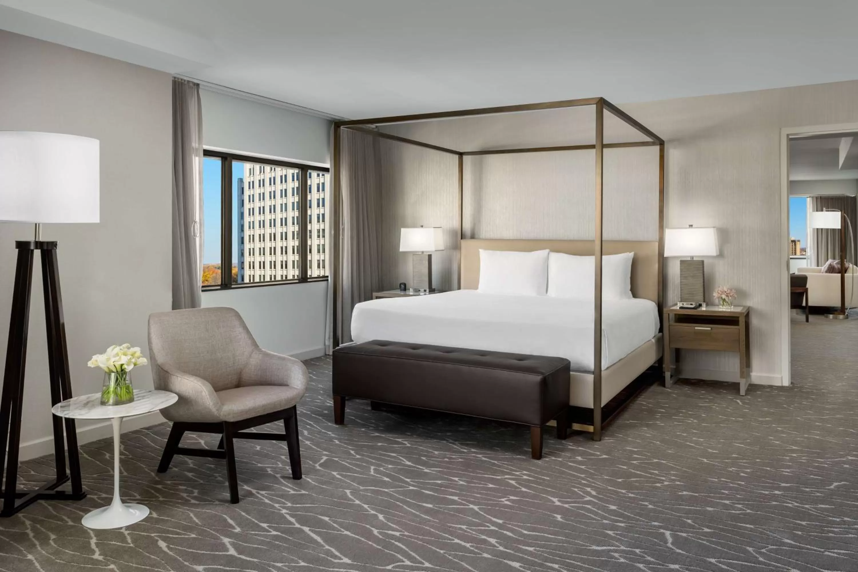 Photo of the whole room, Bed in Hyatt Regency Bethesda near Washington D.C.