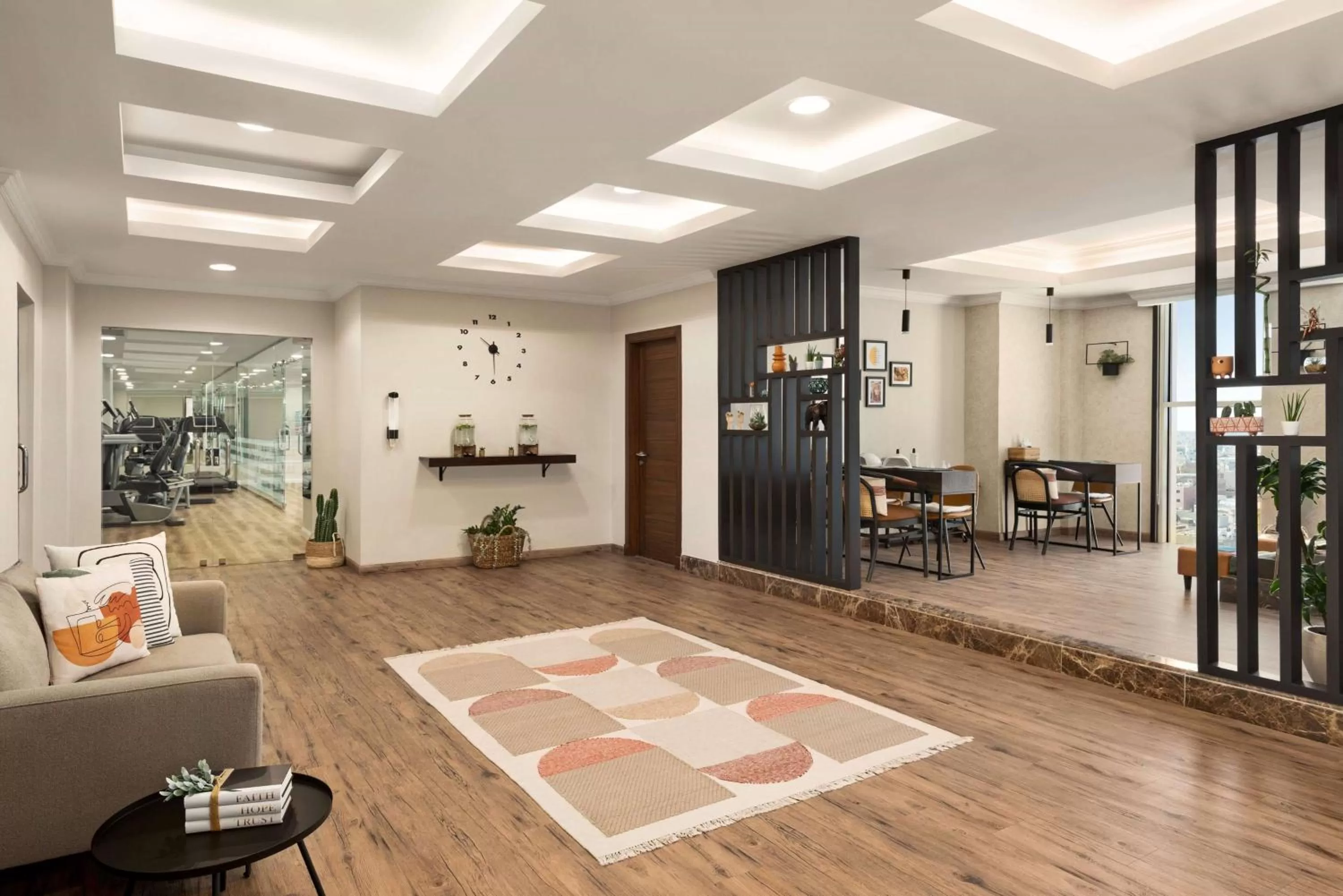 Fitness centre/facilities in Wyndham Garden Dammam