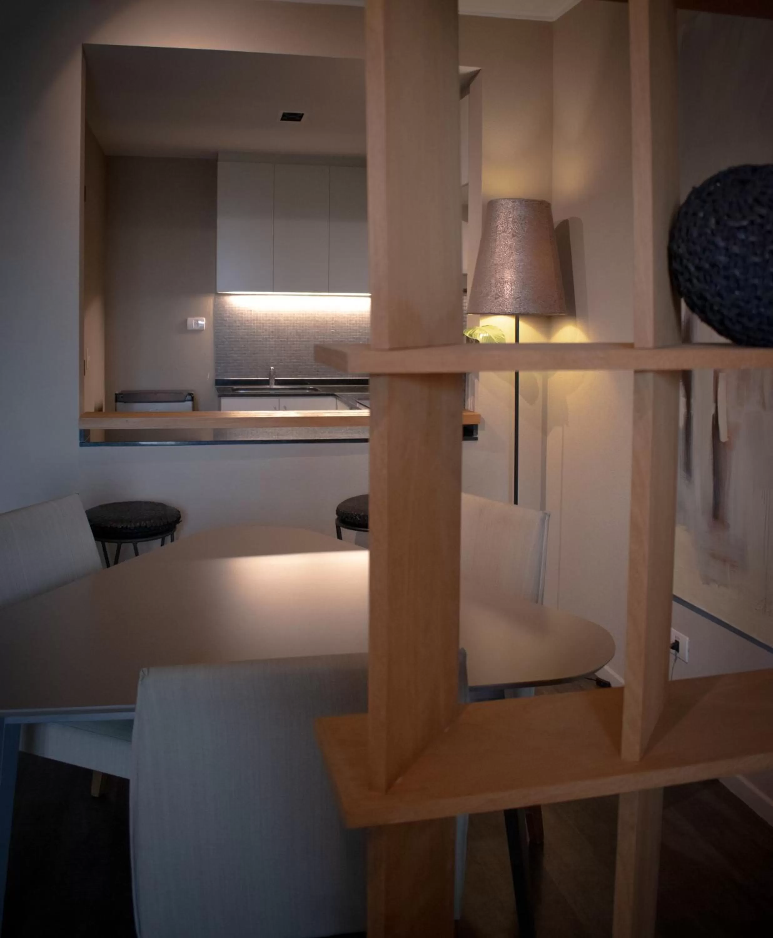 Kitchen or kitchenette in KOS Pilar Hotel