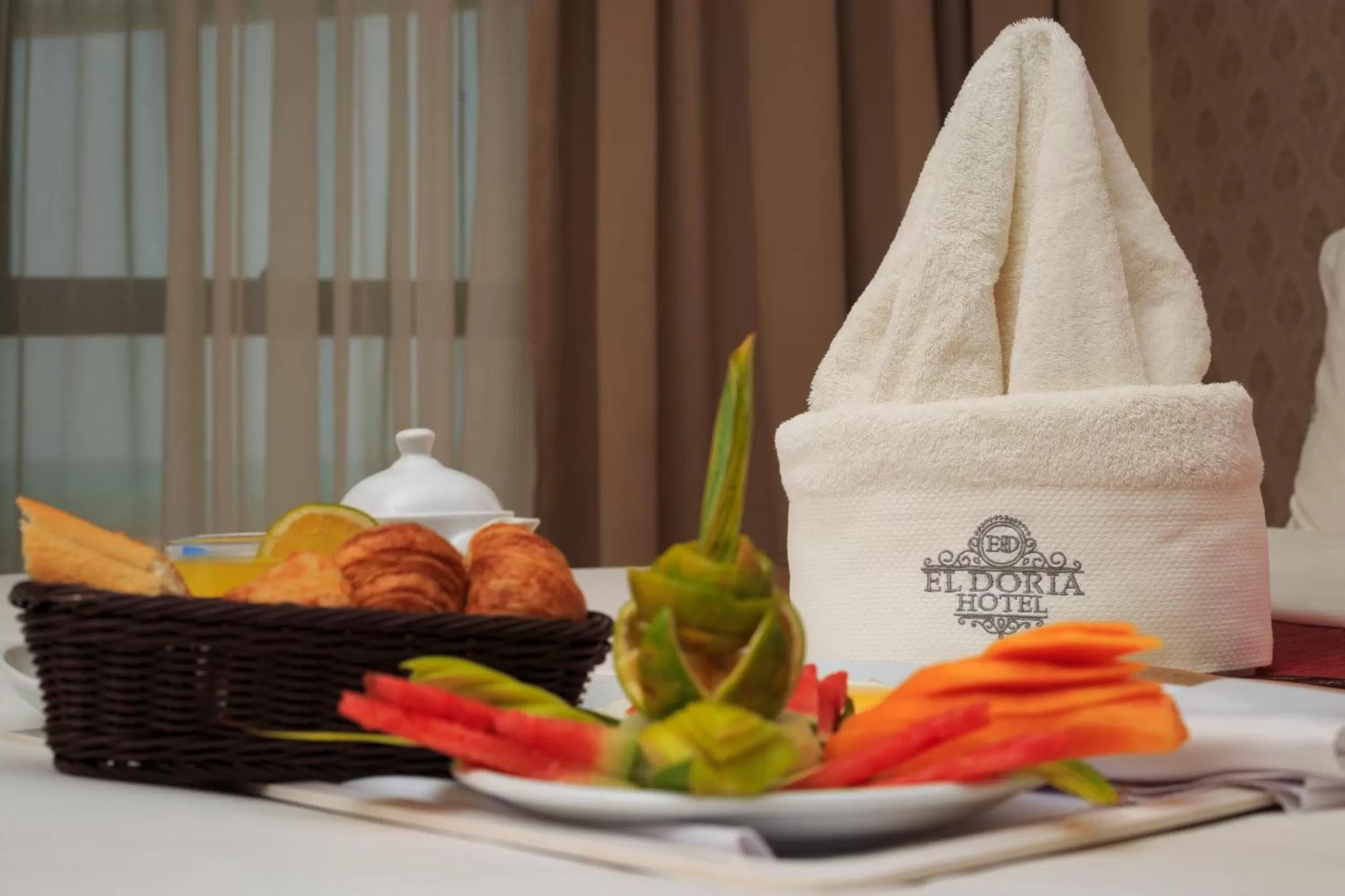 Breakfast in El Doria Hotel