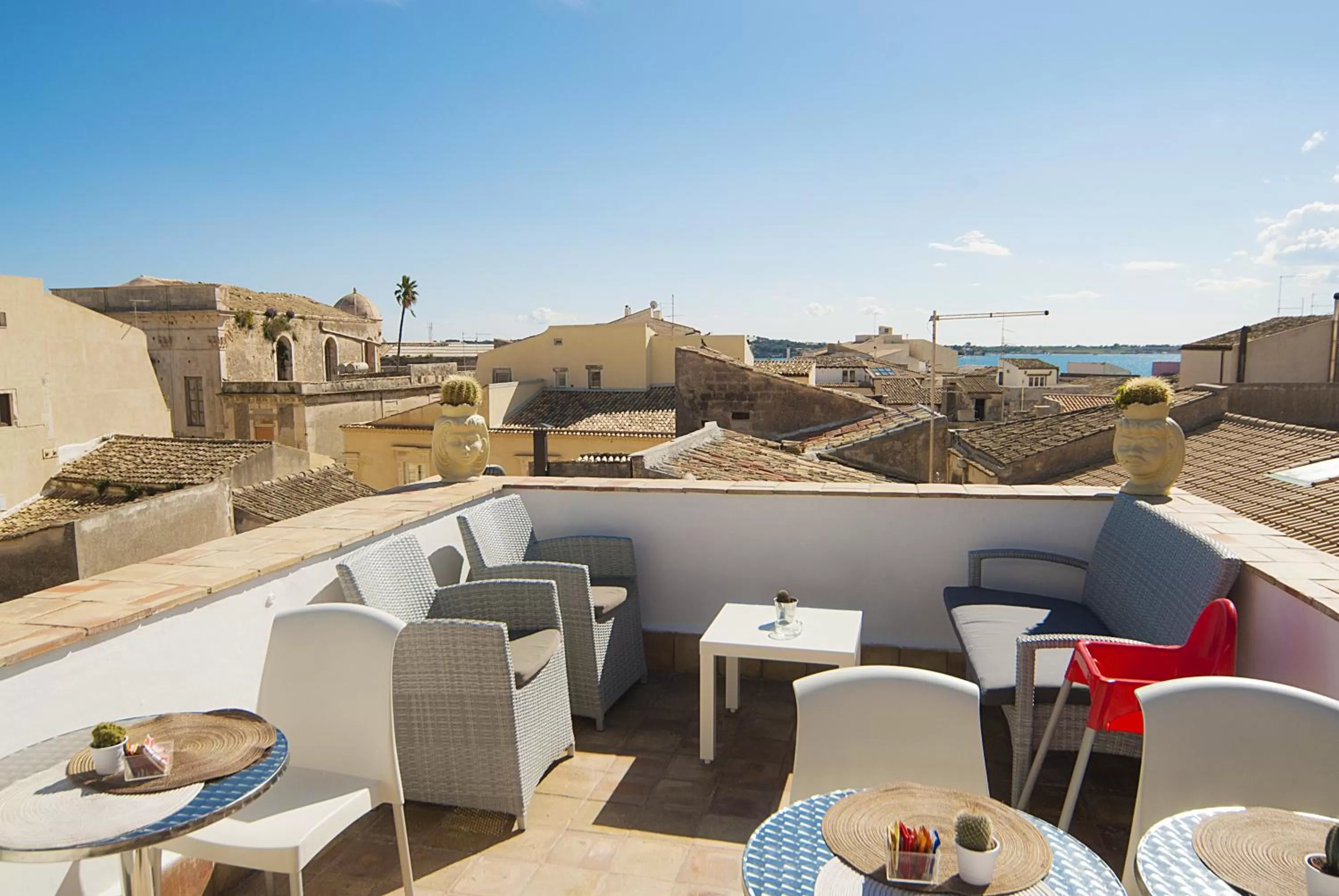 Balcony/Terrace in Aretusa Vacanze B&B