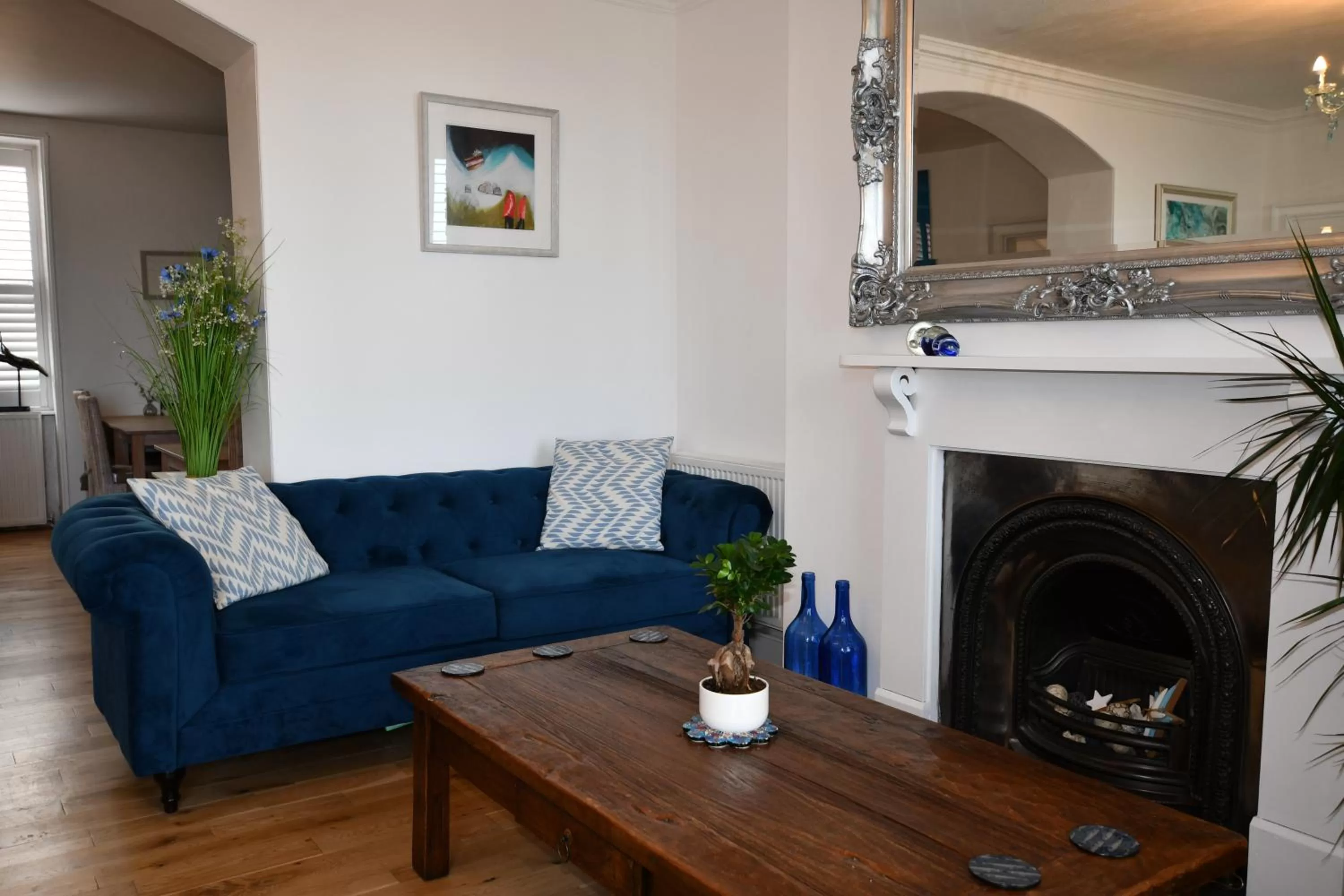 Living room in No. 98 Boutique Hotel