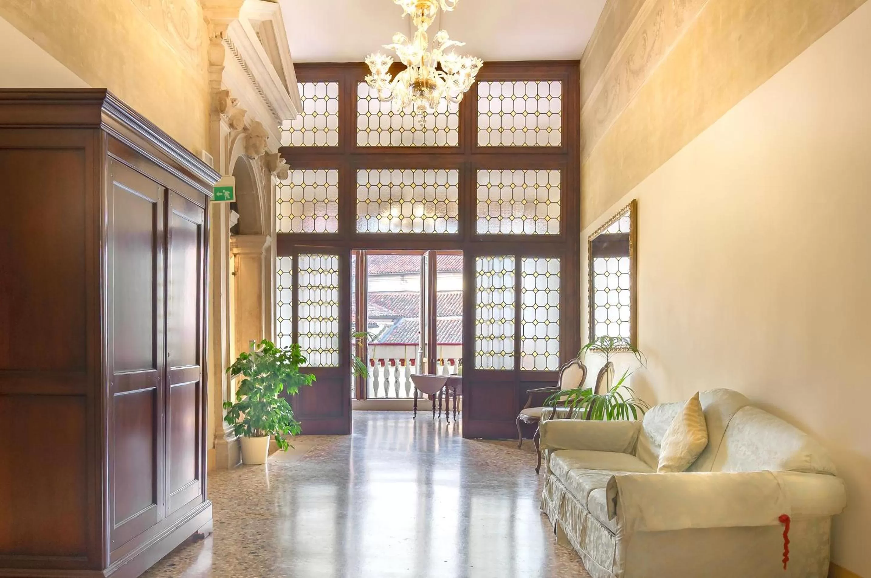 Living room in Hotel Palazzo Vitturi