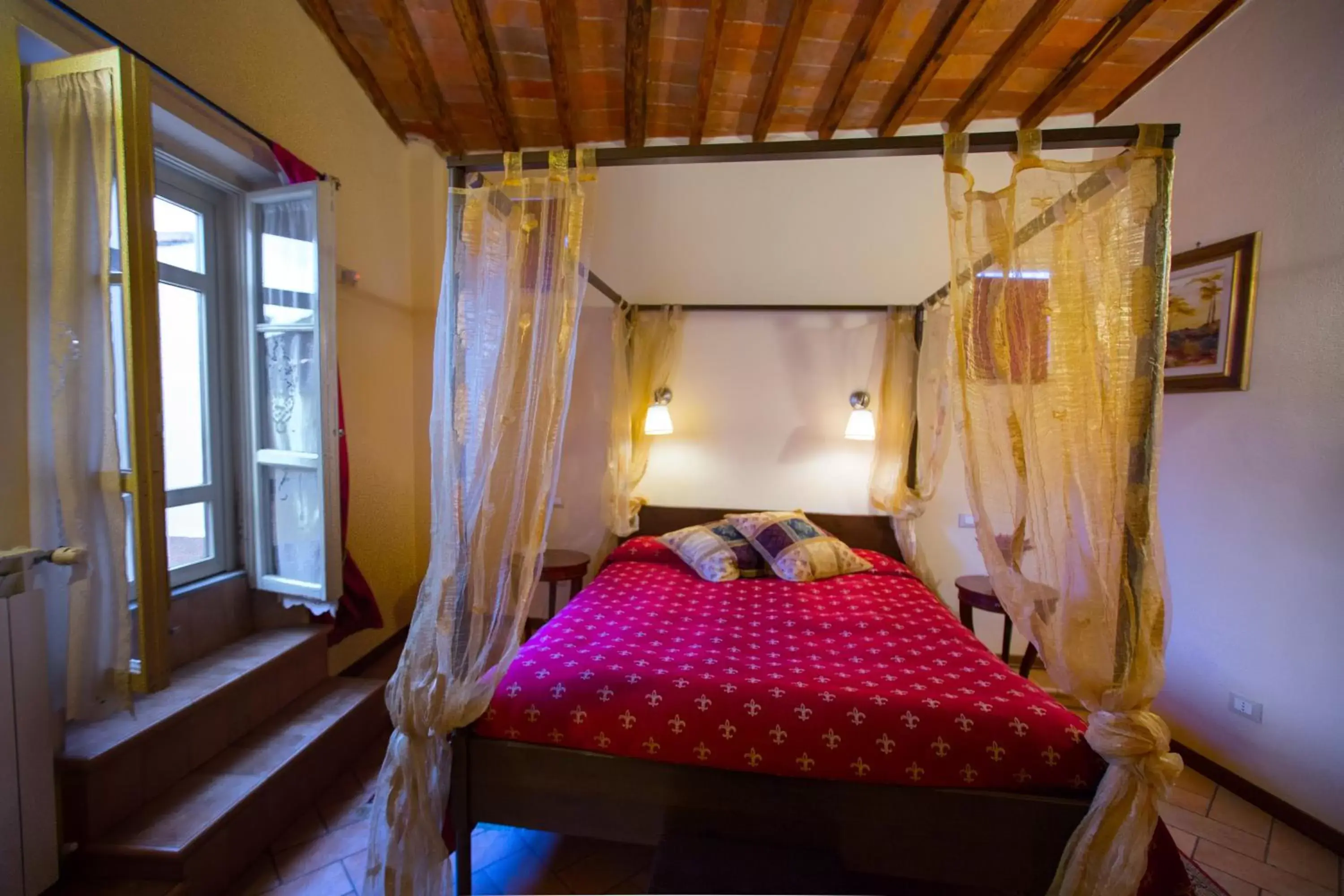 Comfort Double Room with Balcony in Bed & Breakfast Il Bargello Comfort Double Room with Balcony in Bed & Breakfast Il Bargello