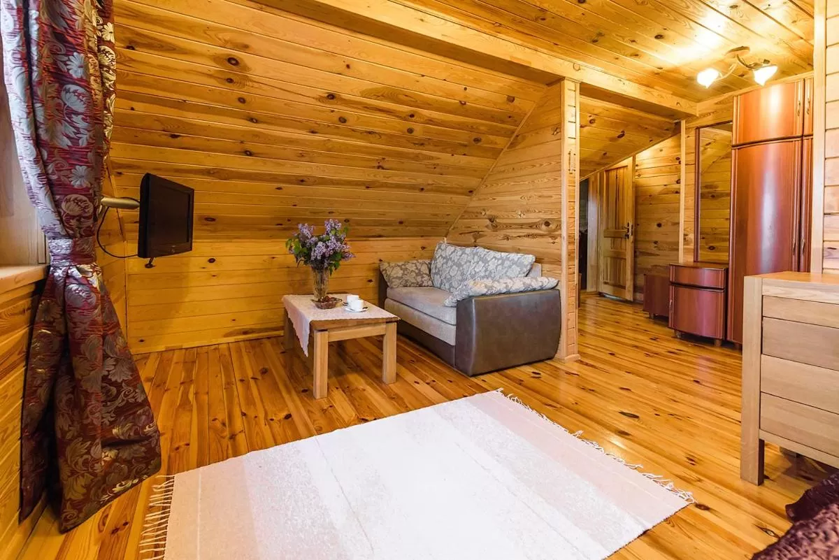 Seating Area in Svečių namai Smalvas