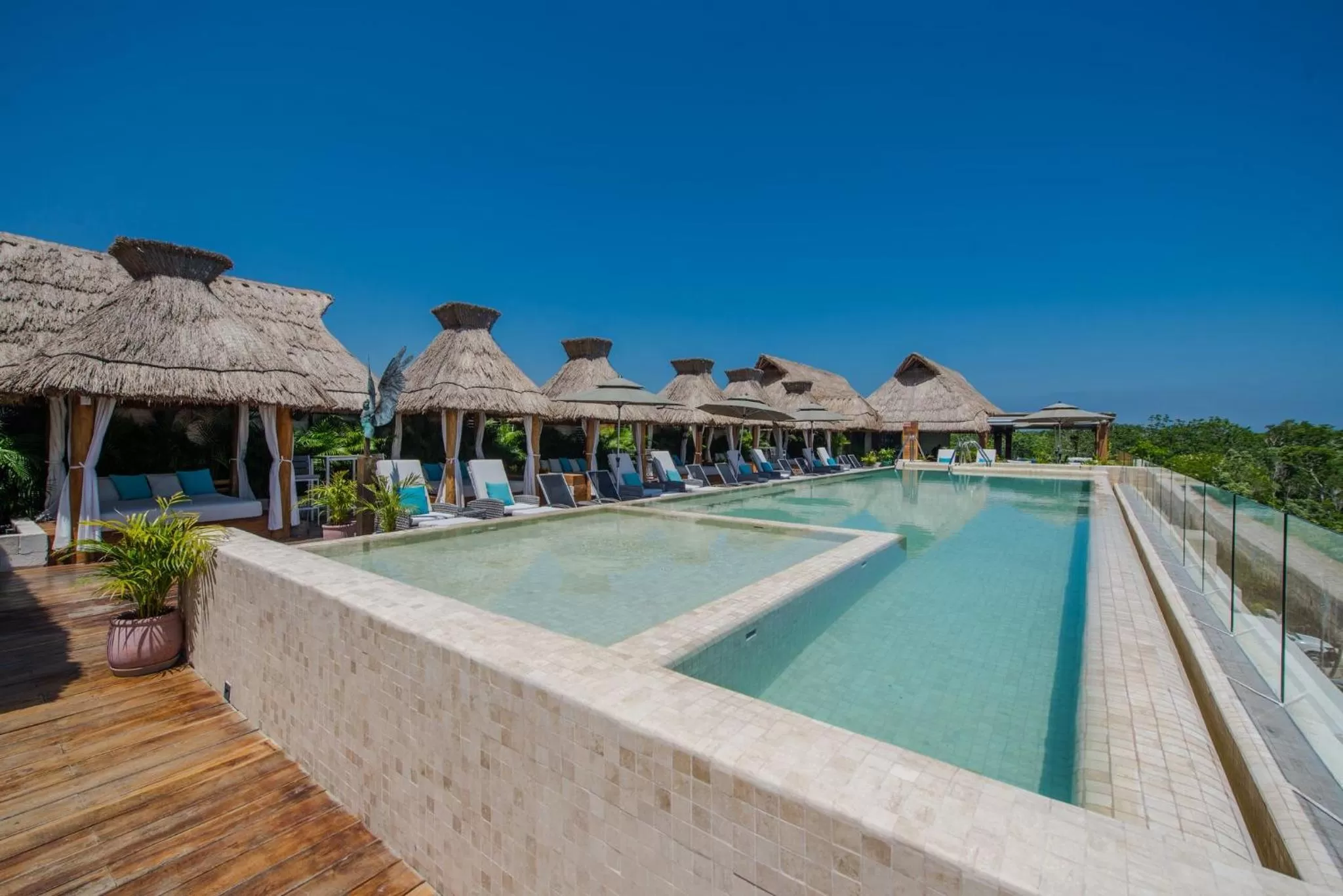 Swimming pool in Naay Tulum Curamoria Collection