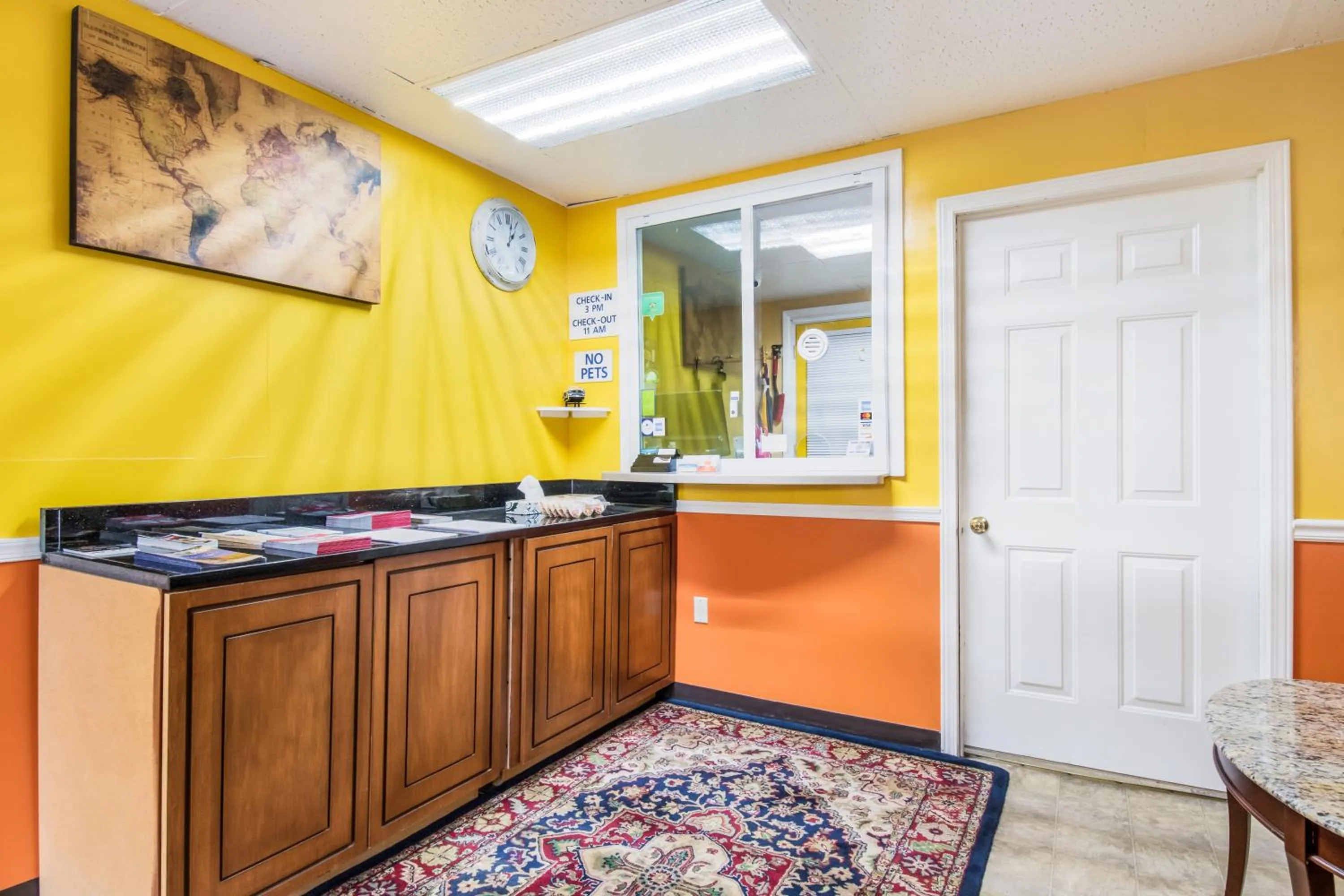 Lobby or reception in Highland Inn New Cumberland