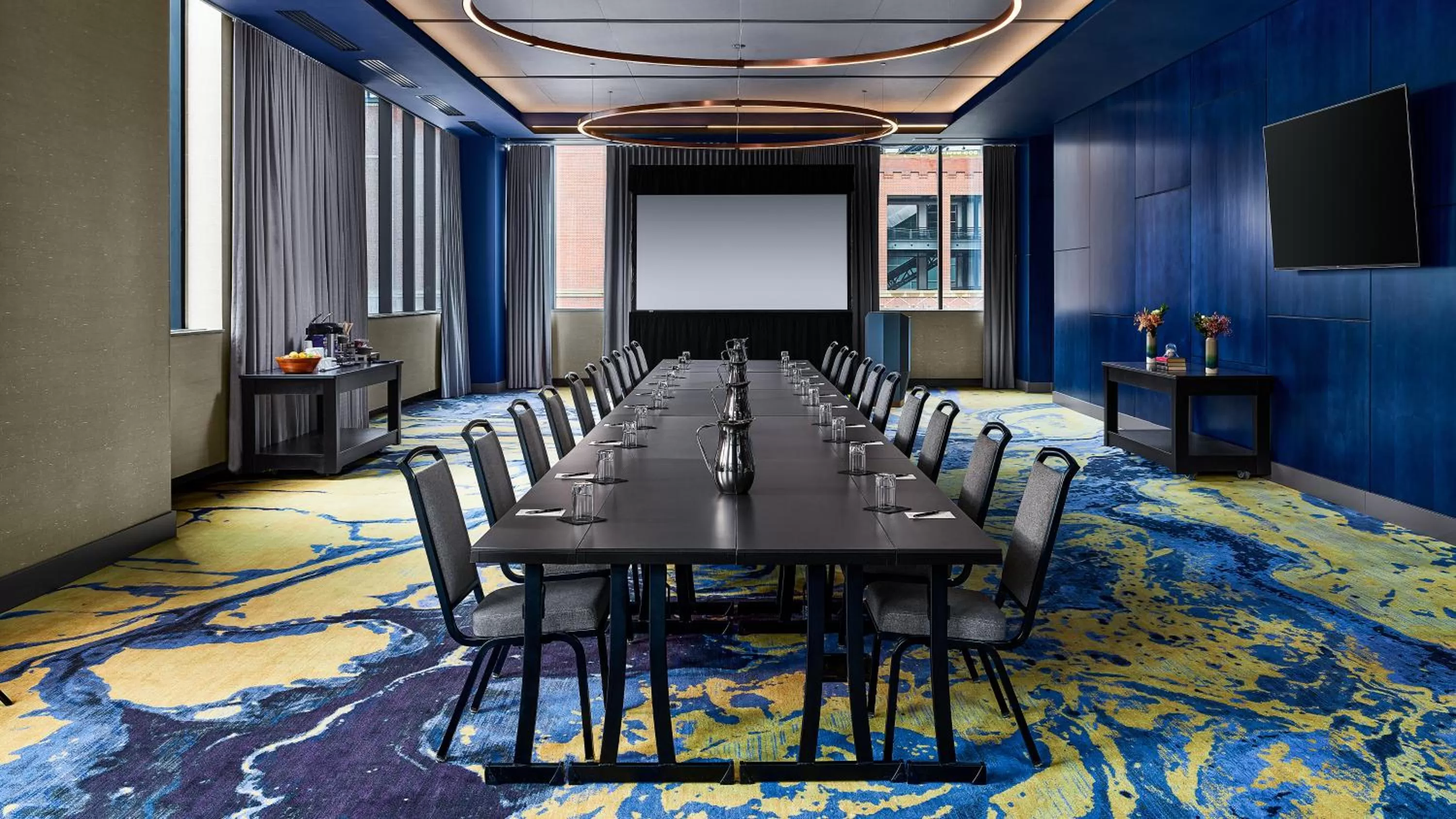 Meeting/conference room in The Rally Hotel at McGregor Square