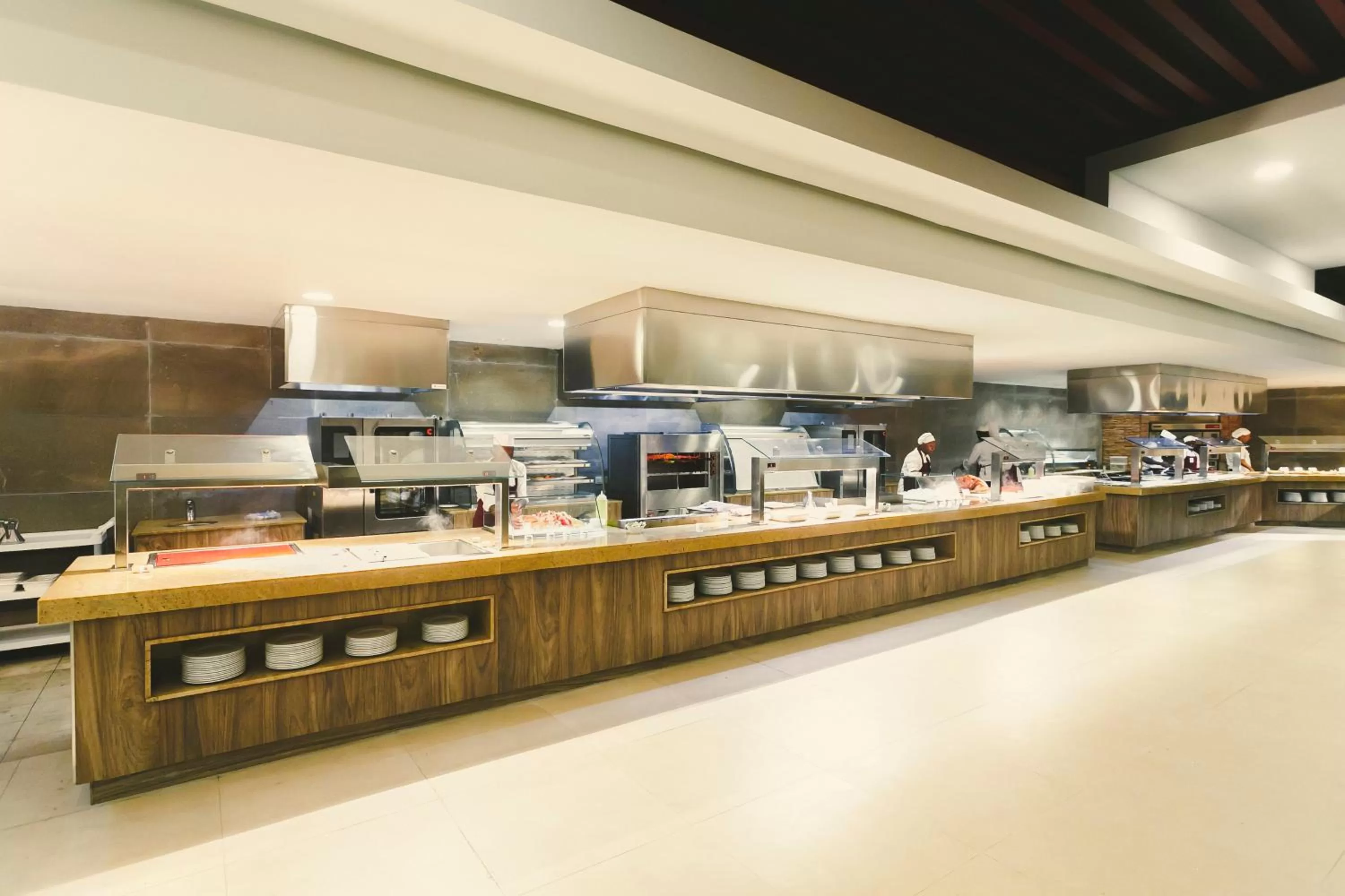 Buffet breakfast in Majestic Colonial Punta Cana - All Inclusive