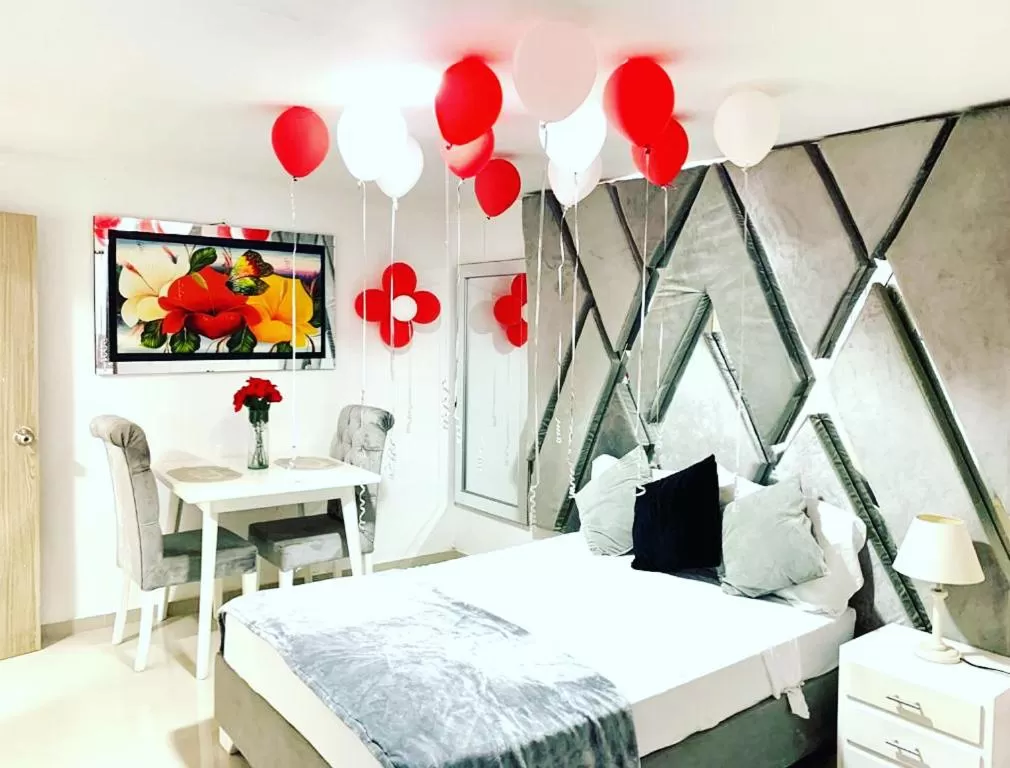 Bed in Hotel Platinum Barranquilla