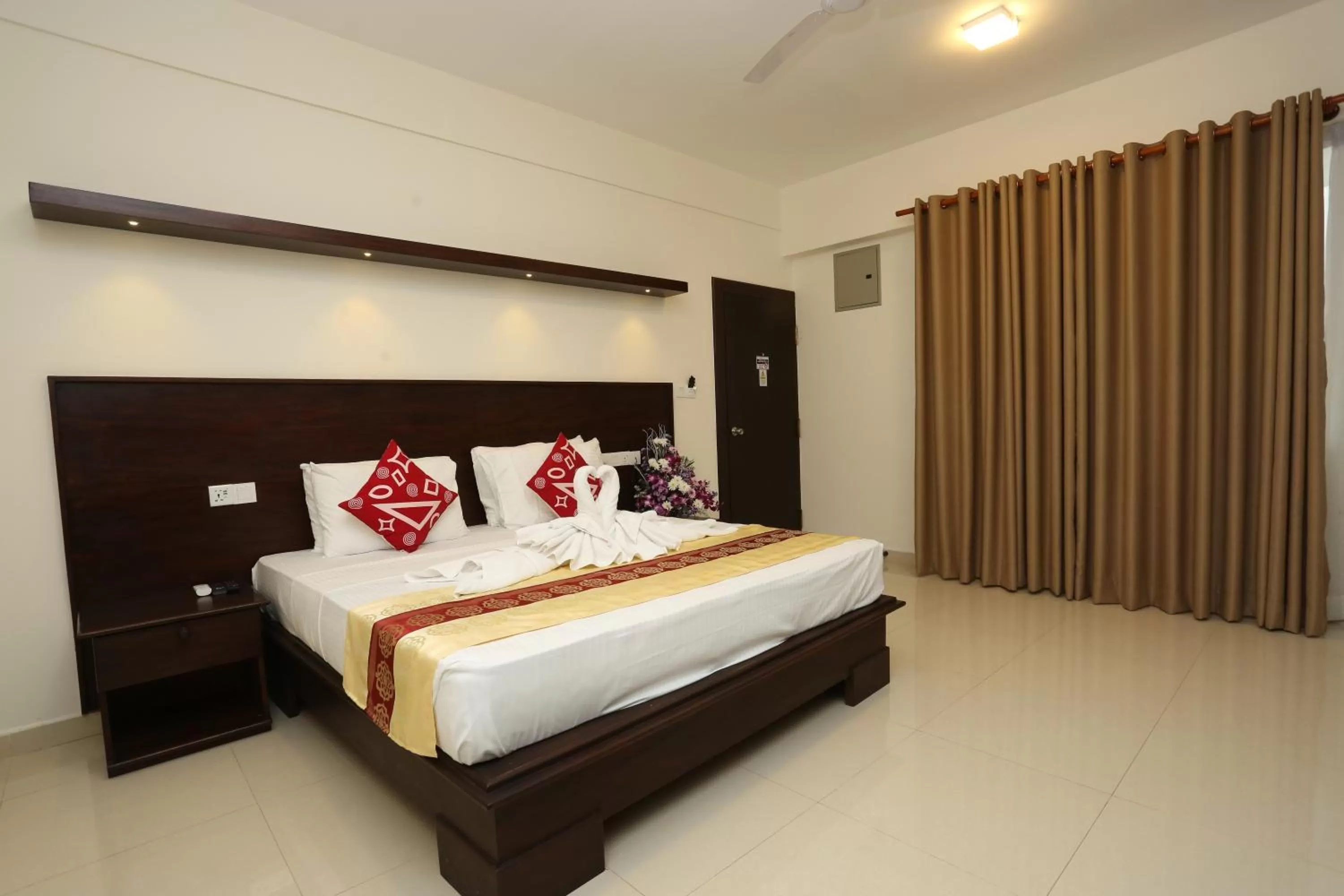 Bed in Hotel Nelly Marine