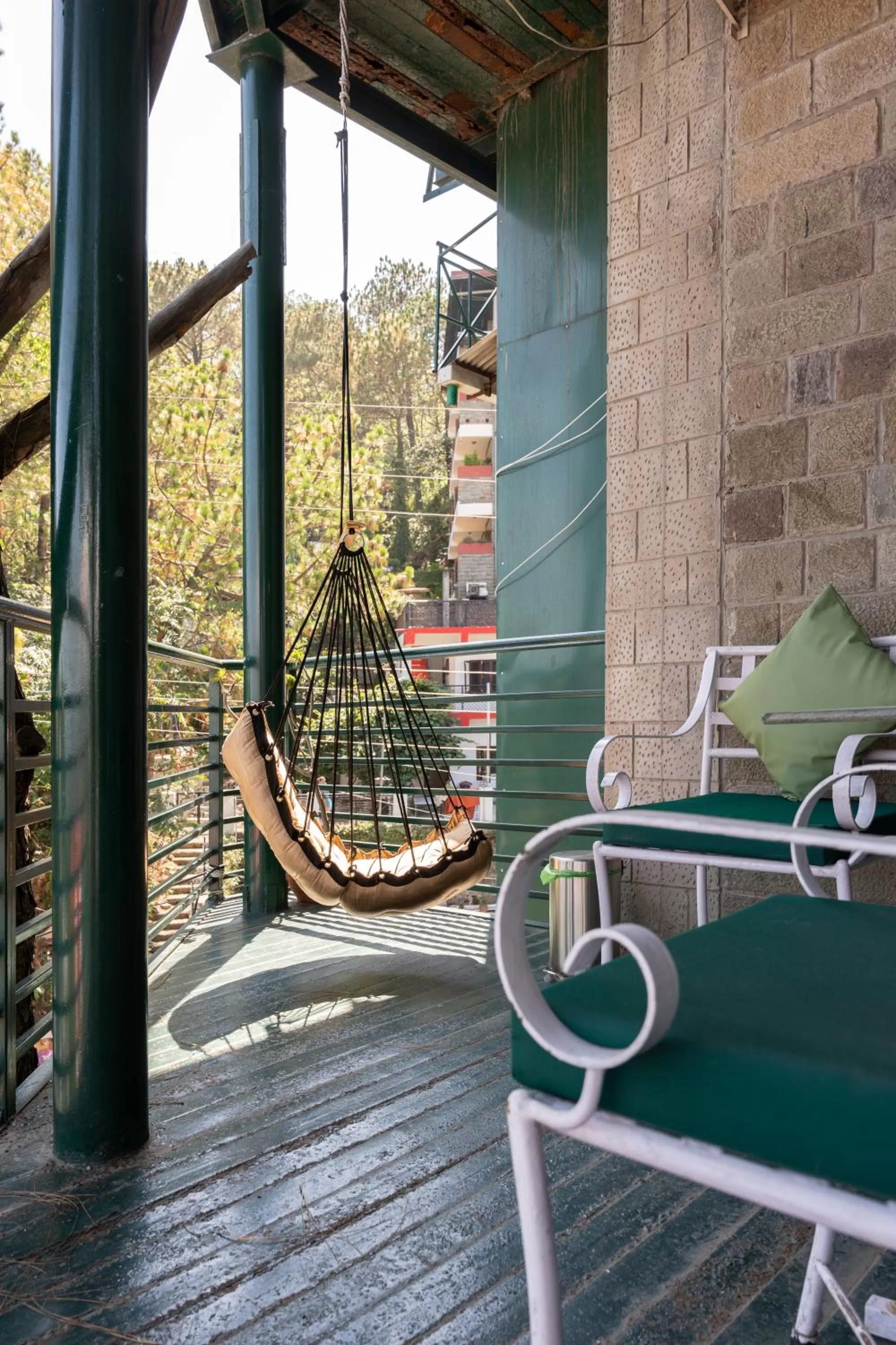 Balcony/Terrace in Hotel Kasauli Regency Stags Not Allowed