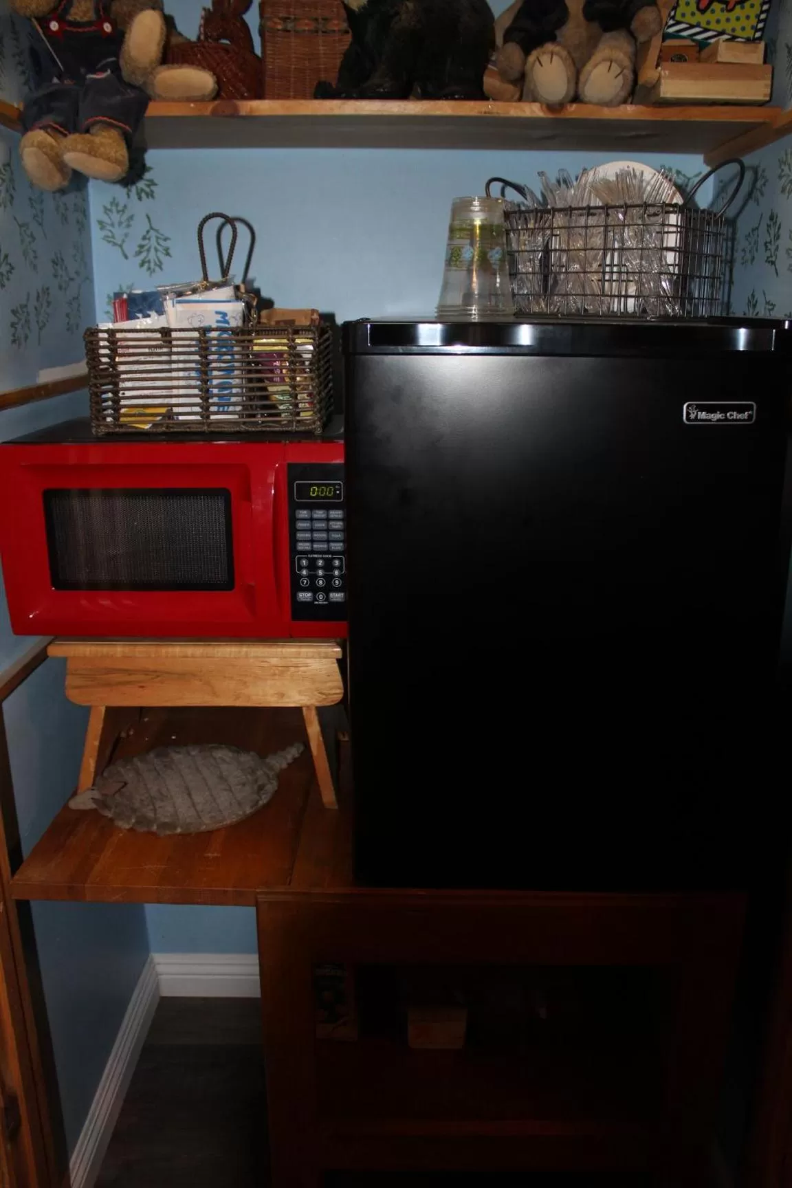 Kitchen or kitchenette in The Old Bear BnB