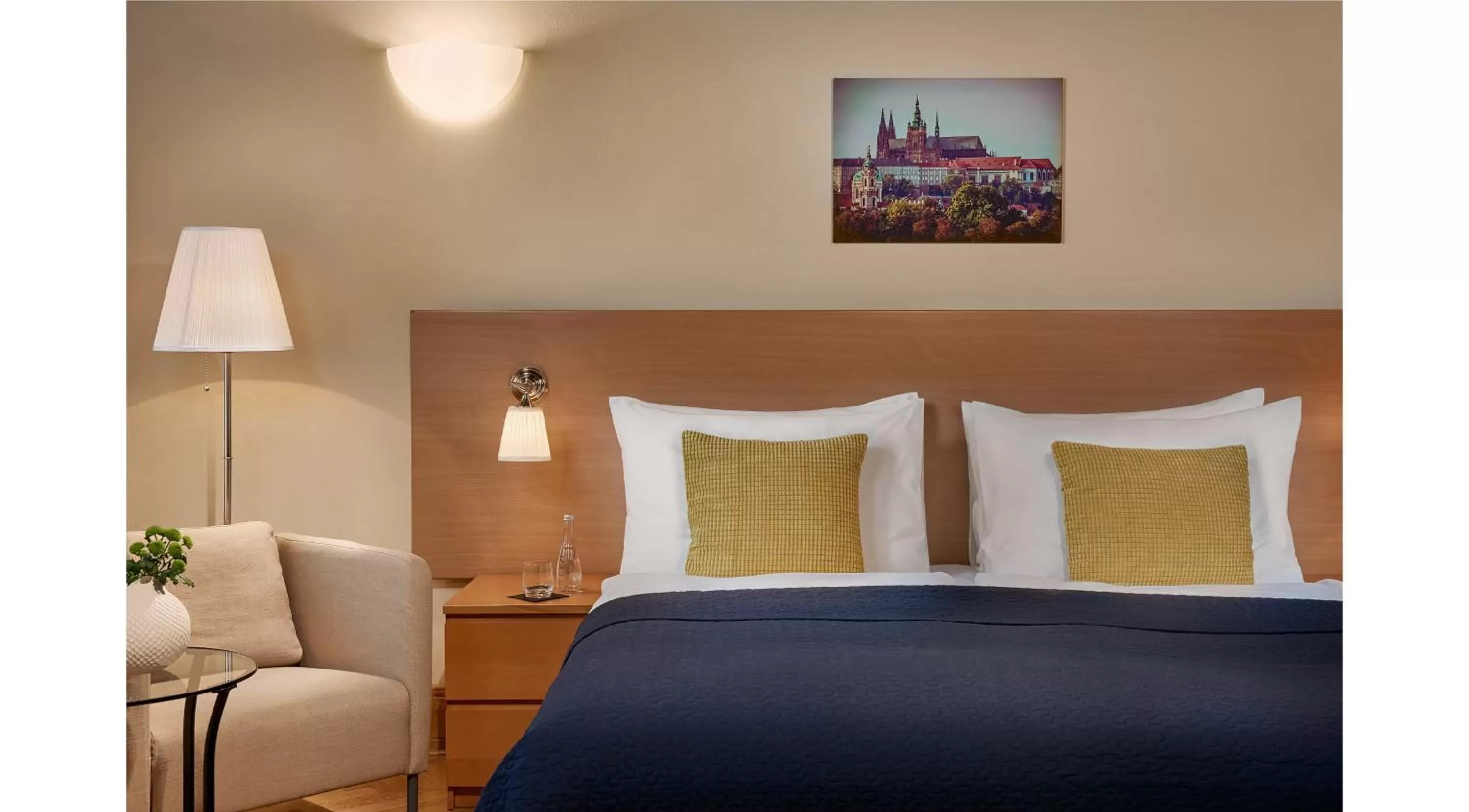 Bed in Mostecká 12 Residence