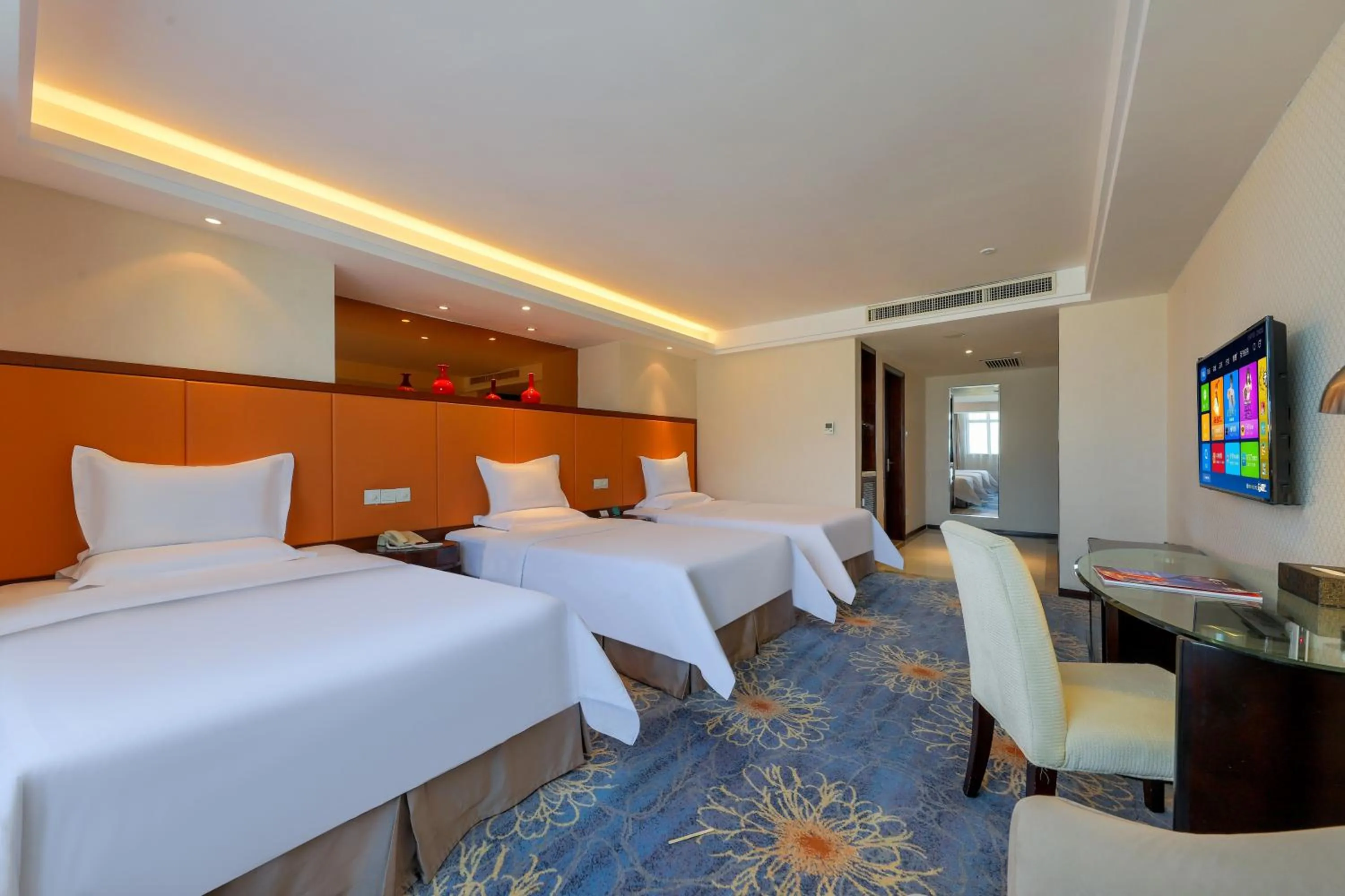 Bed in Zhengzhou Yuehai Hotel