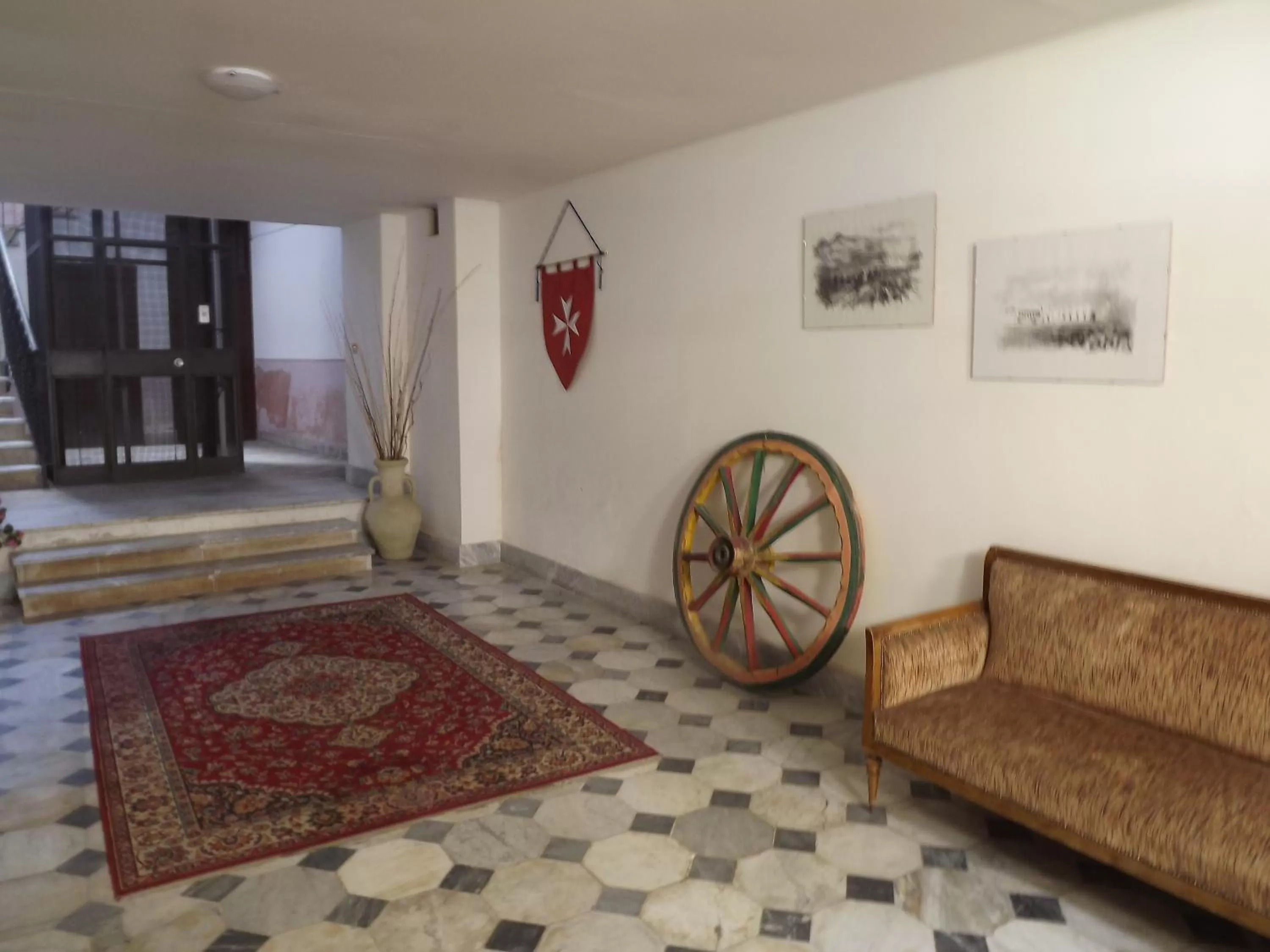 Lobby or reception in I Cavalieri di Malta