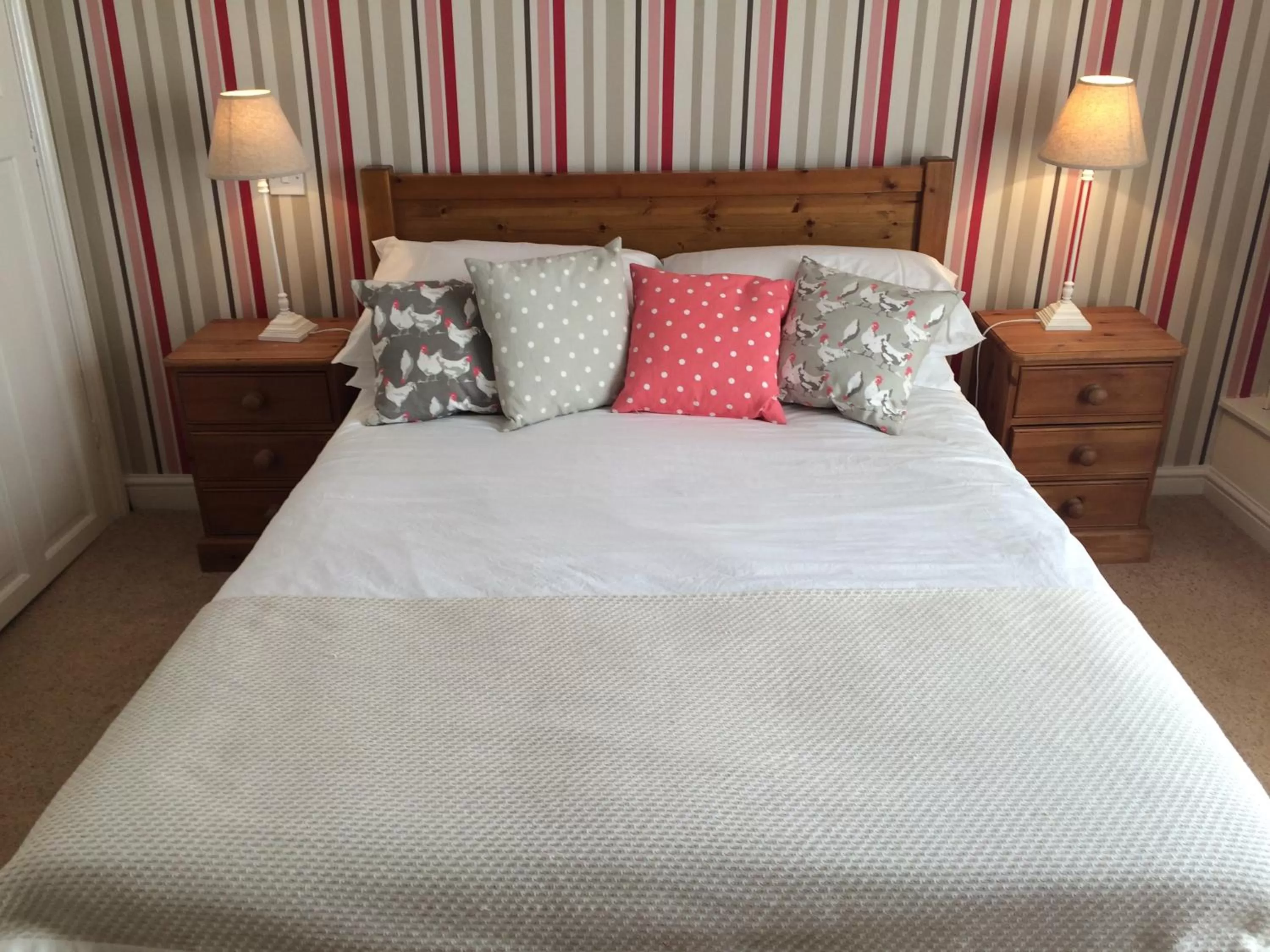 Bed in The Castle Inn