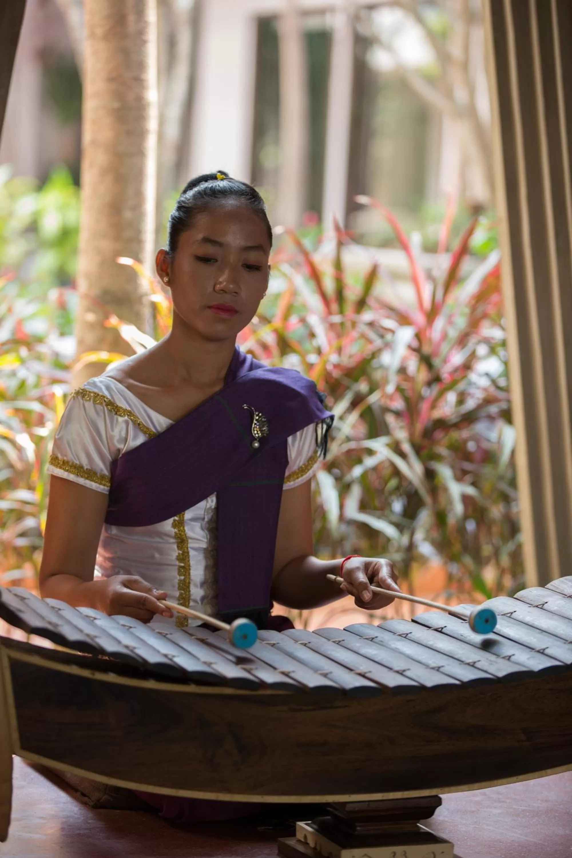 Lobby or reception in Golden Temple Retreat