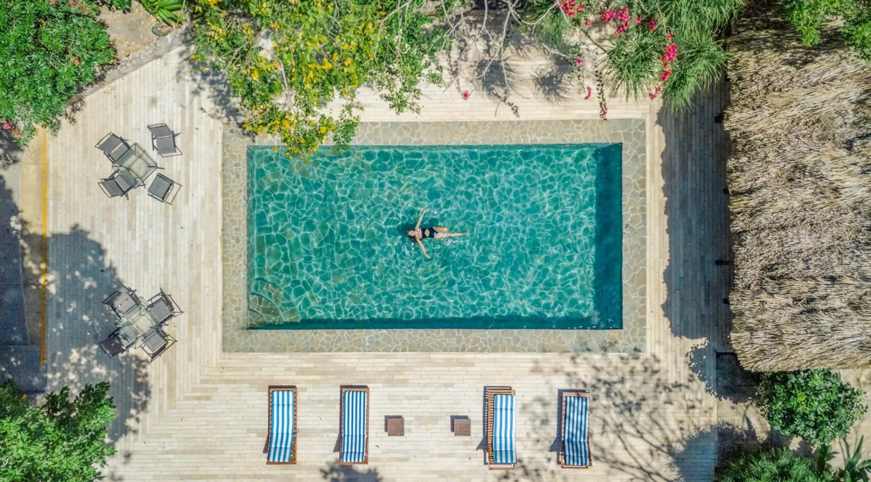 Swimming pool in Hacienda San Miguel Yucatan