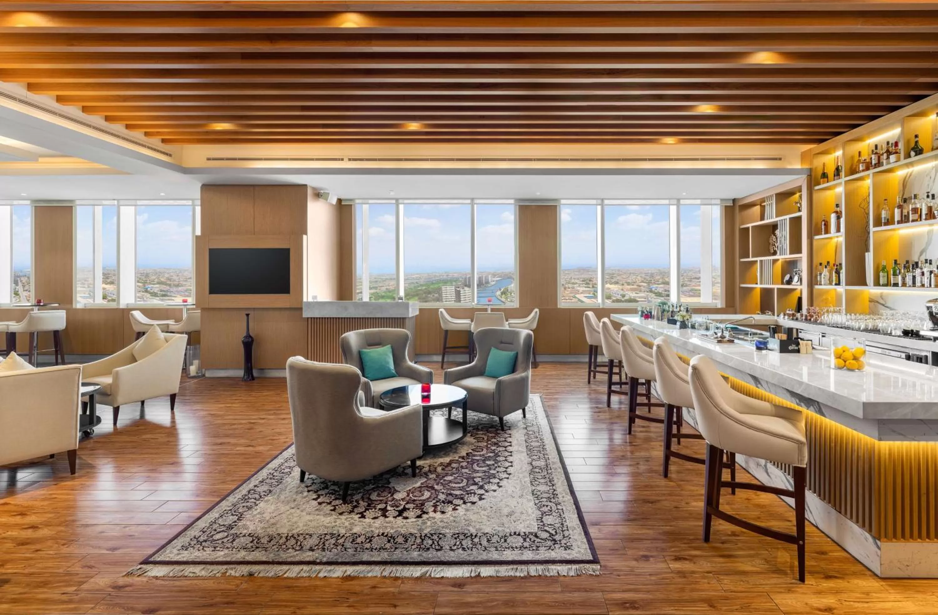 Restaurant/places to eat in V Hotel Dubai, Curio Collection by Hilton